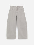 Barrel-Leg Jeans - Grey