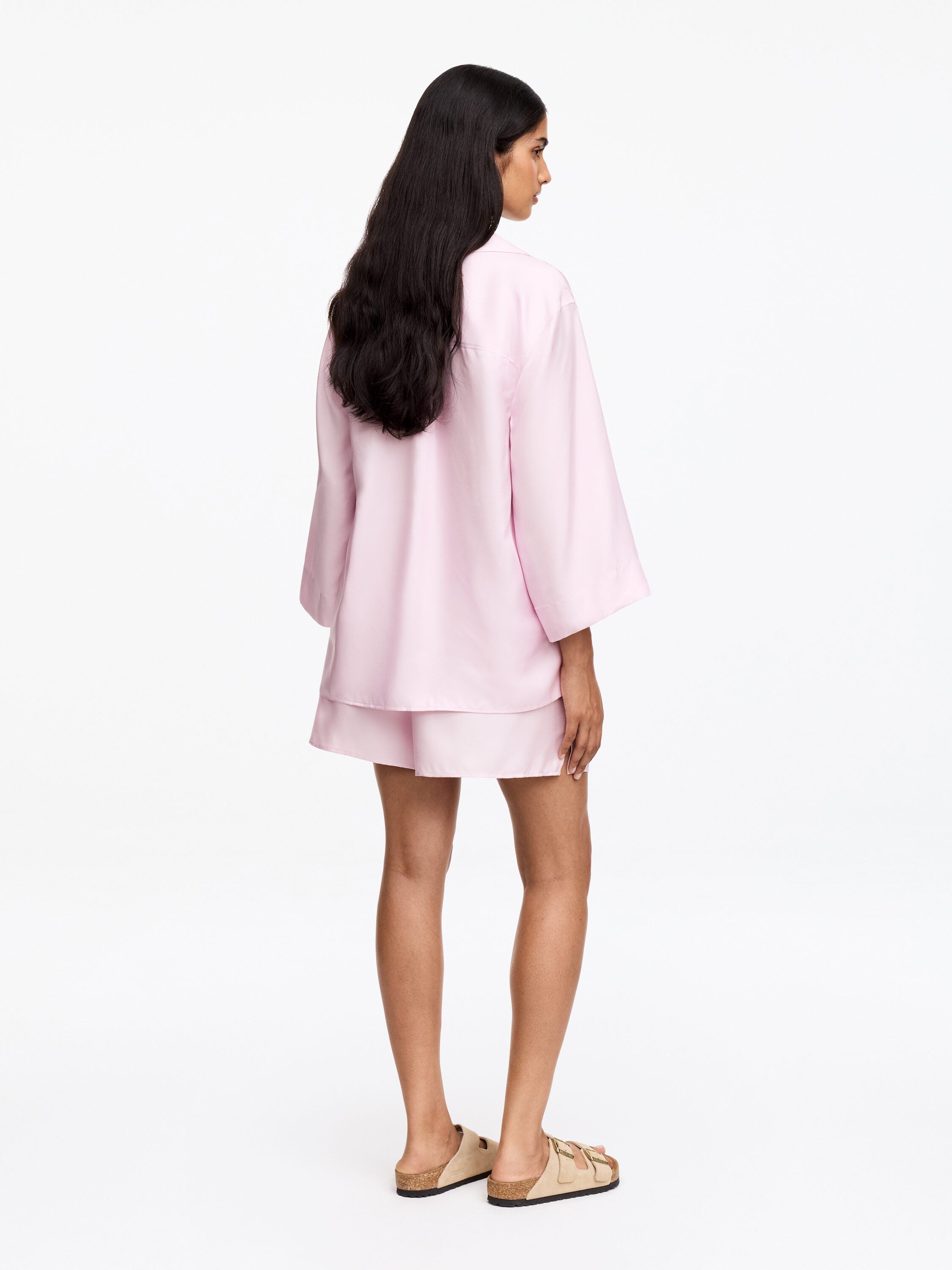 Silk Shirt - Pink - Image 2