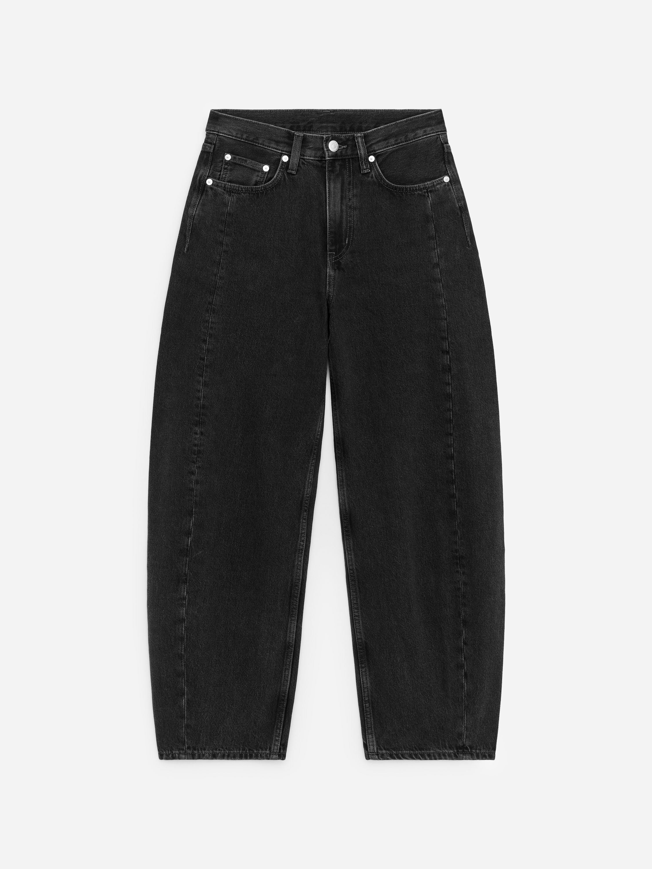 Barrel Jeans - Black - Image 6