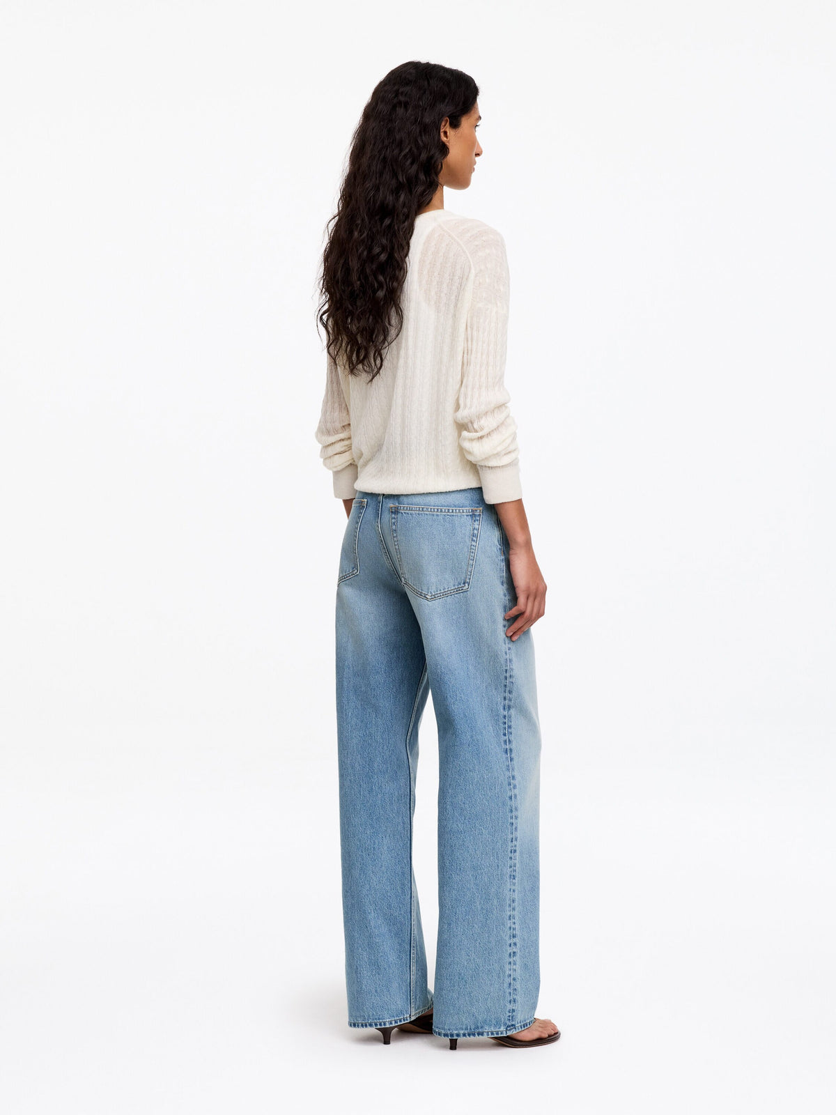 Wide Jeans - Blue - Image 3