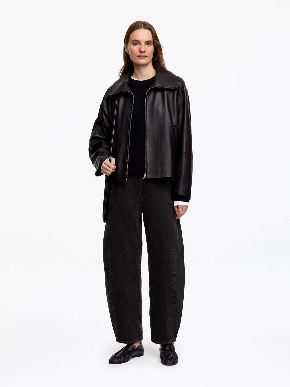 Barrel Jeans - Black - Image 2