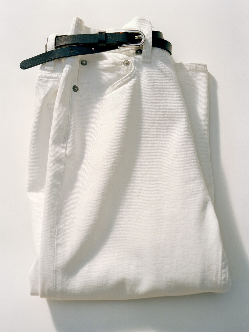 Kick Flare Jeans - White - Image 9