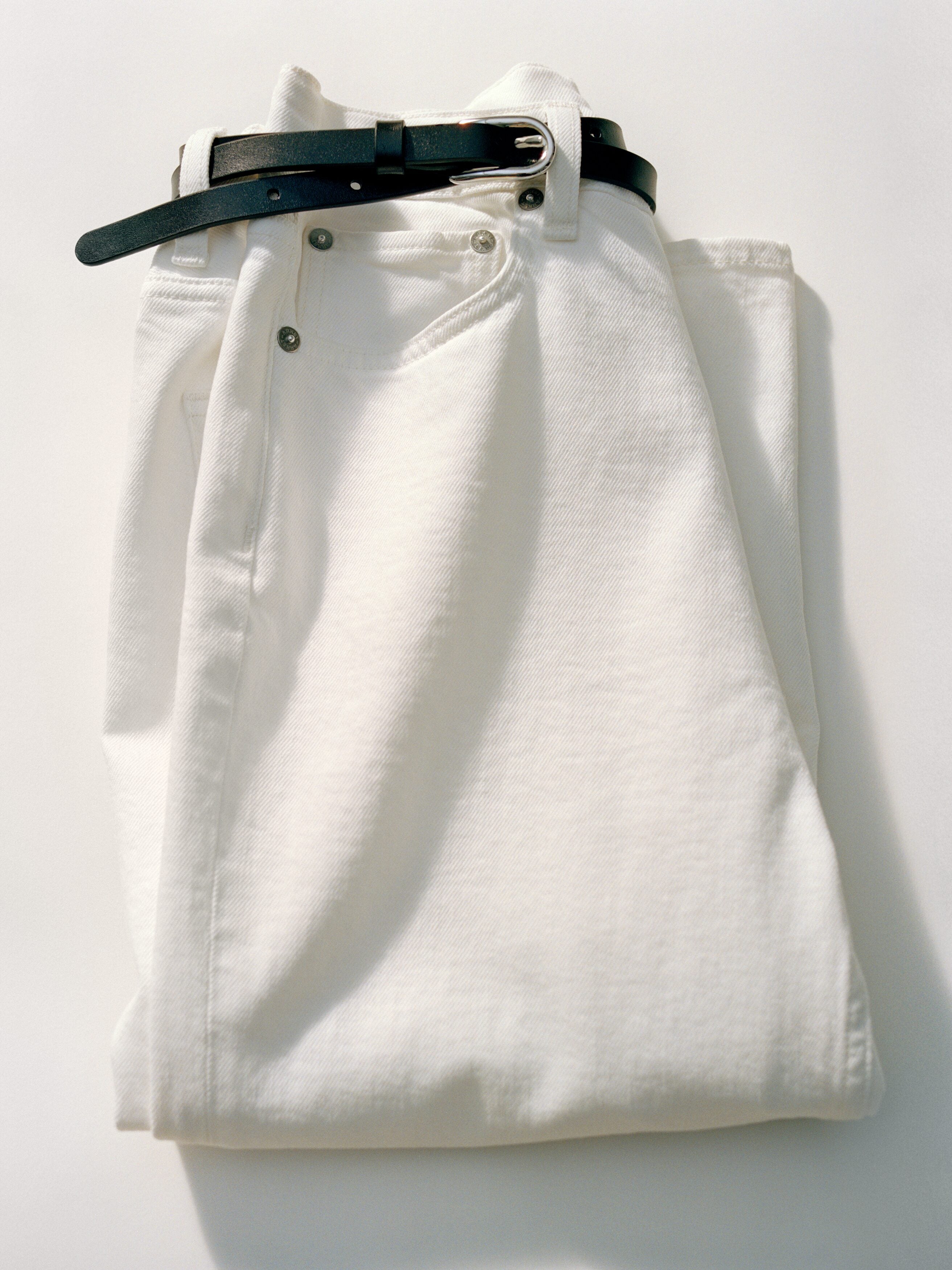 Kick Flare Jeans - White - Image 9