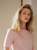 Pure Cashmere Top - Pink