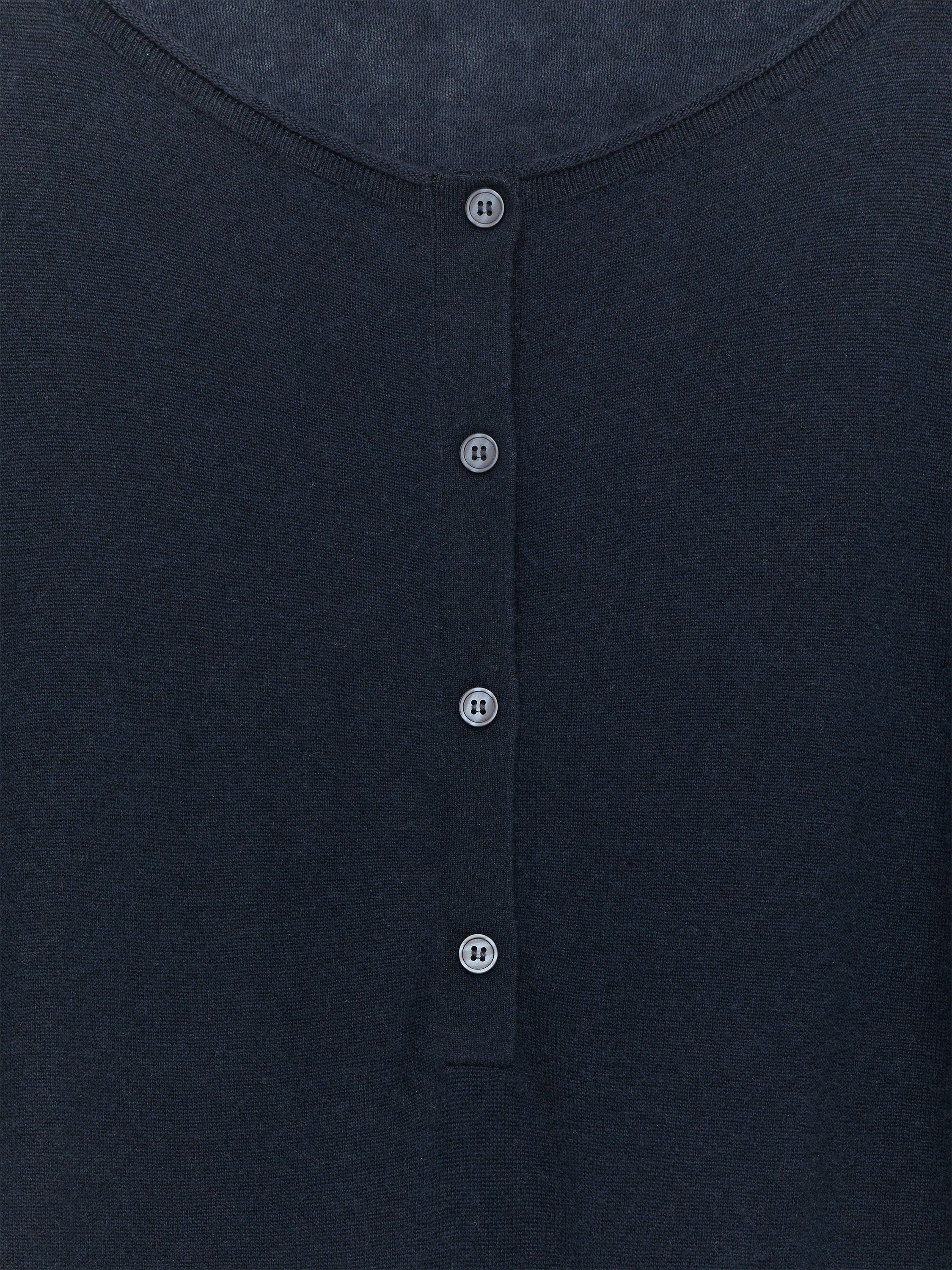 Pure Cashmere Boat-Neck Jumper - Blue - Image 6
