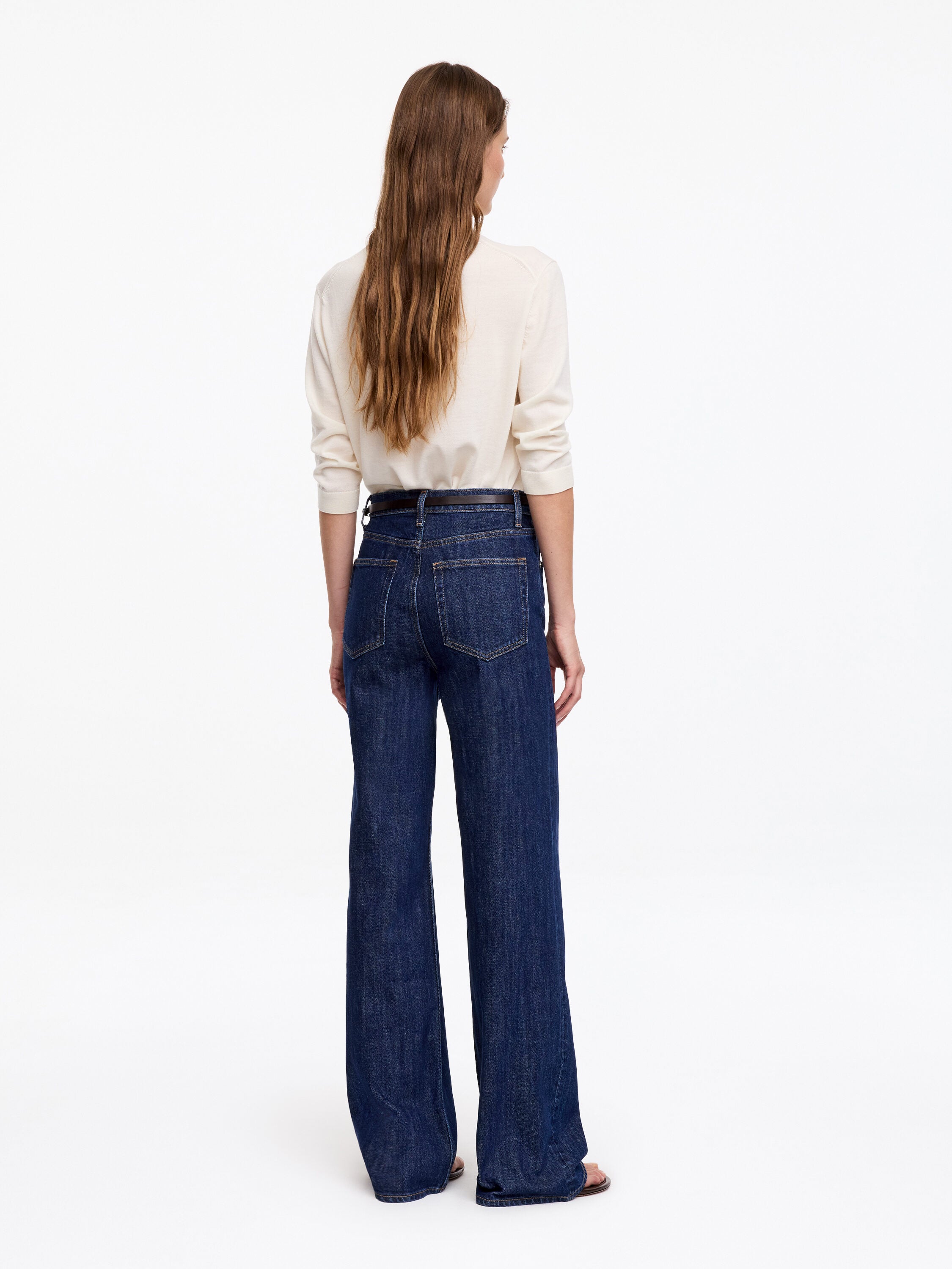 Flared Jeans - Blue - Image 2