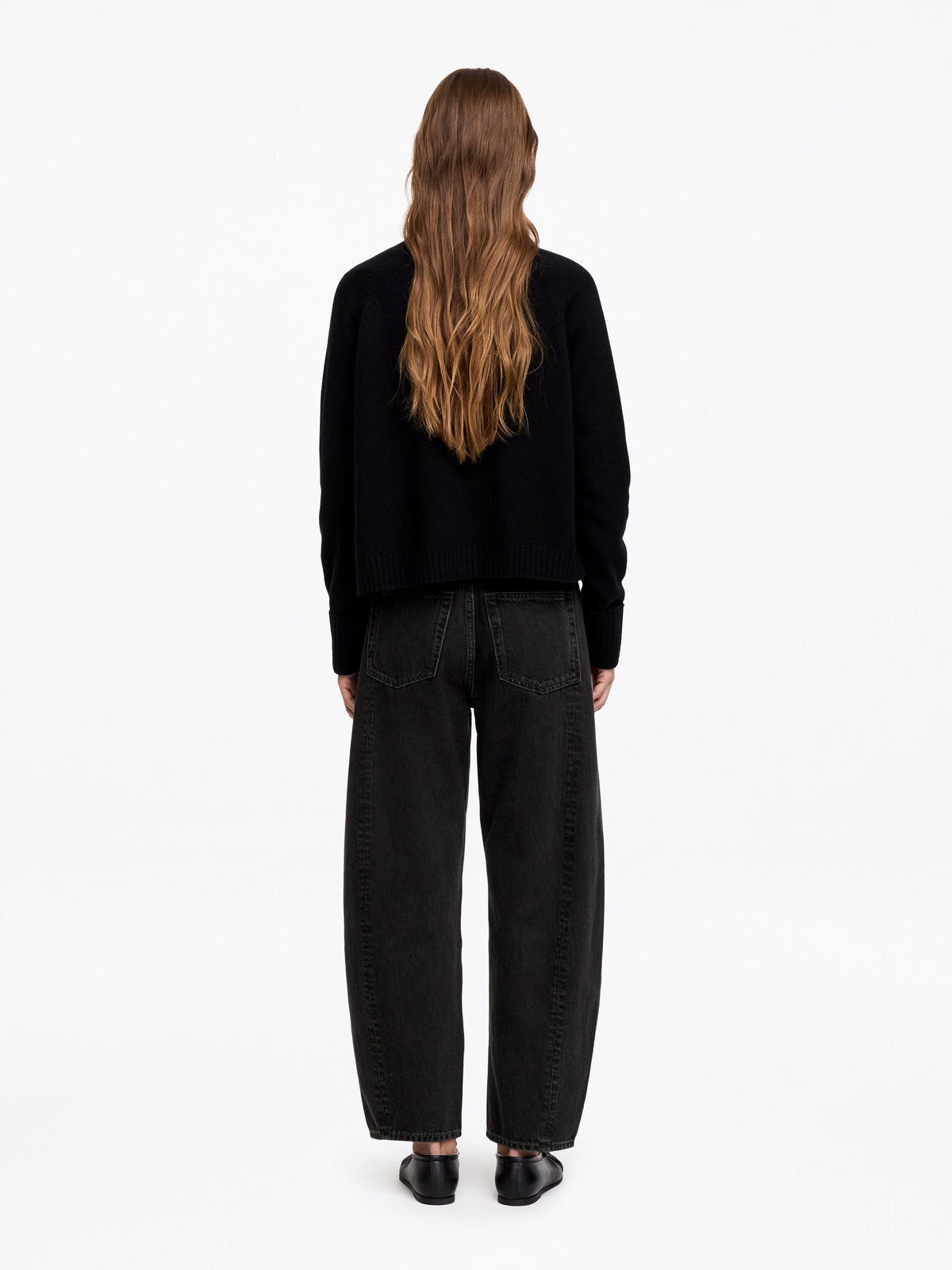 Barrel Jeans - Black - Image 3