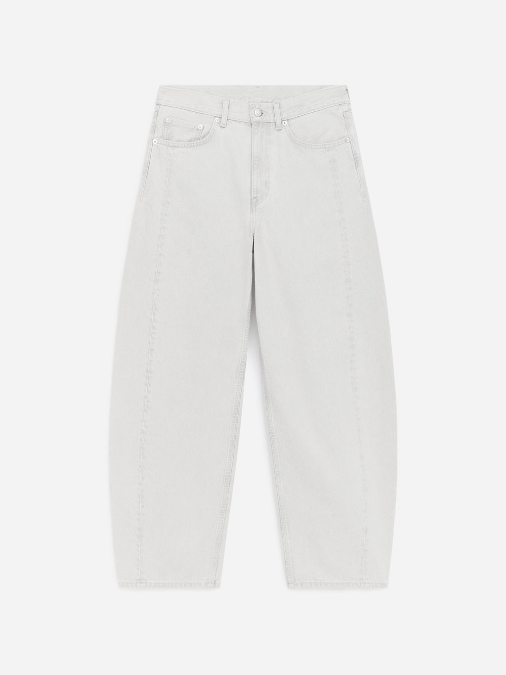 Barrel Jeans - White - Image 6