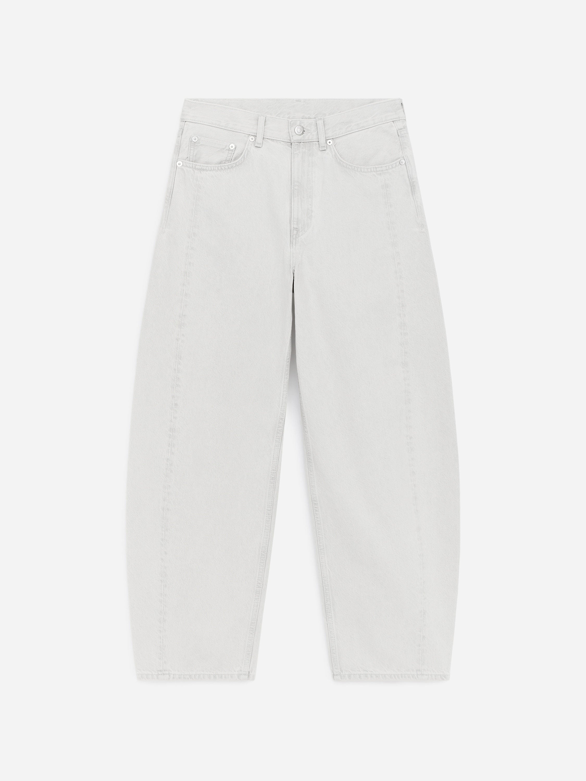 Barrel Jeans - White - Image 6
