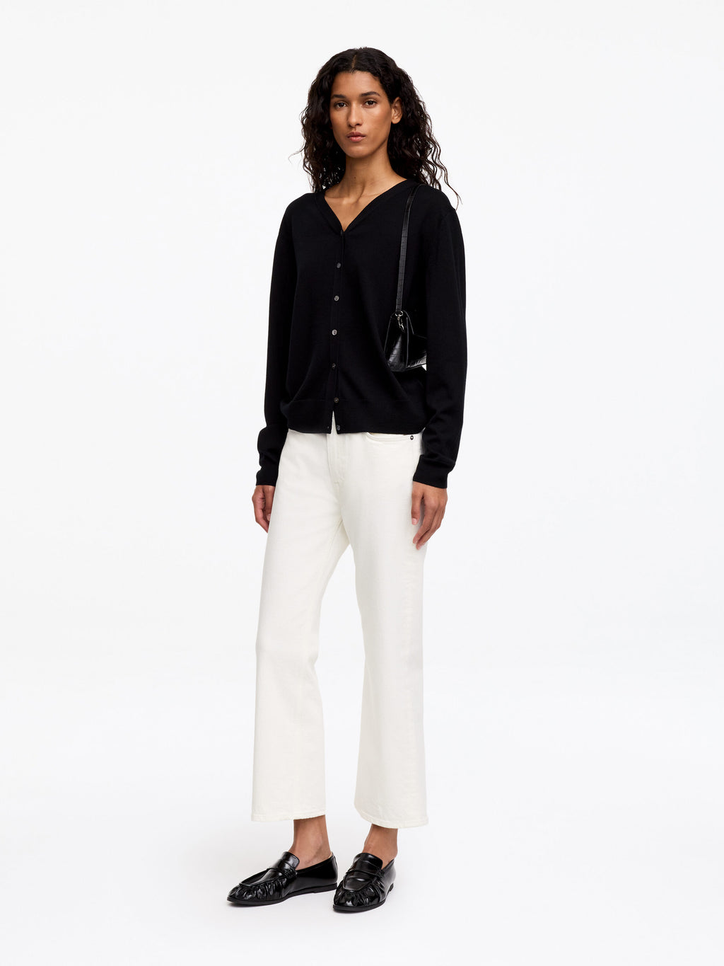 Kick Flare Jeans - White - Image 4