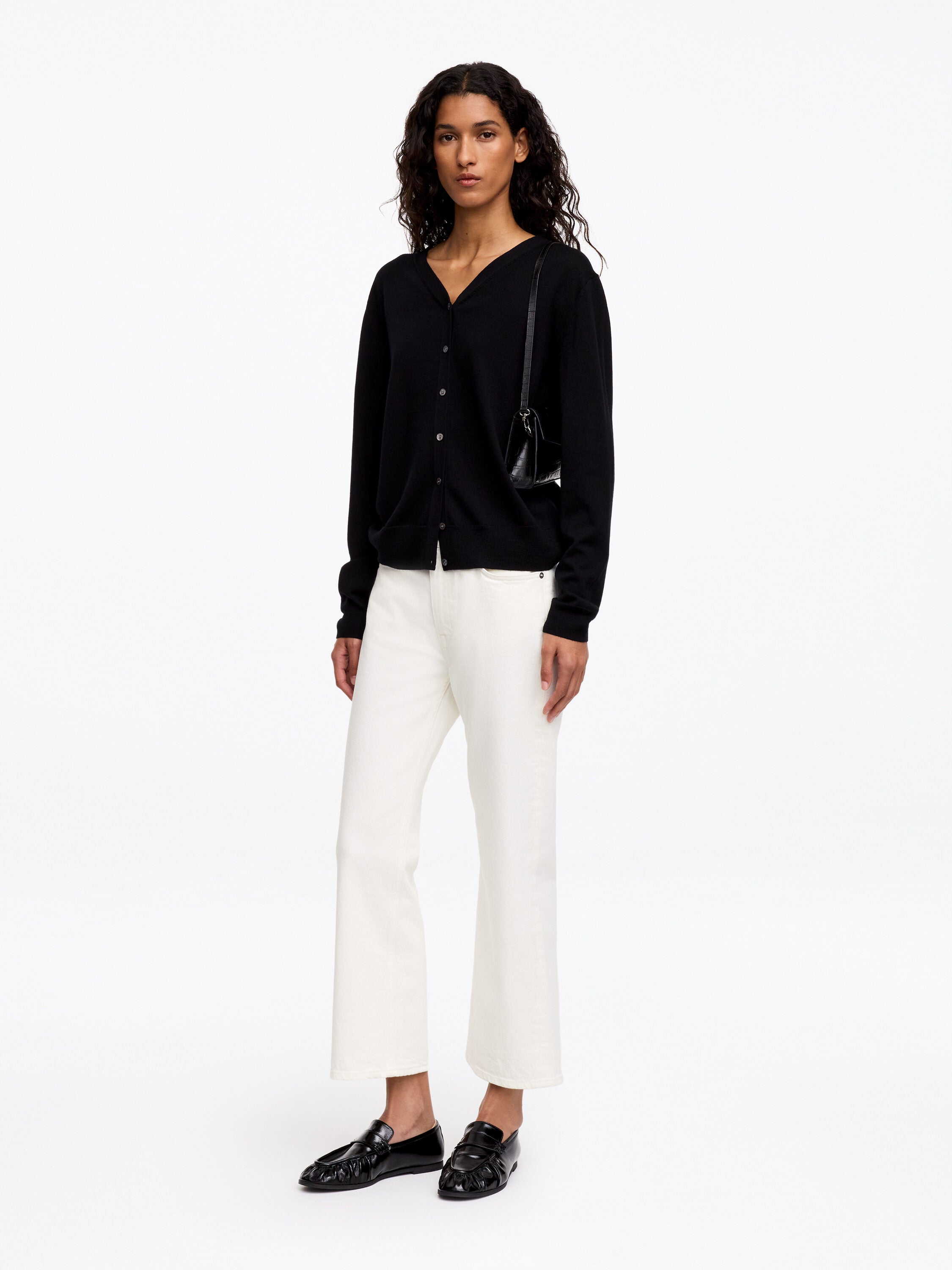 Kick Flare Jeans - White - Image 4