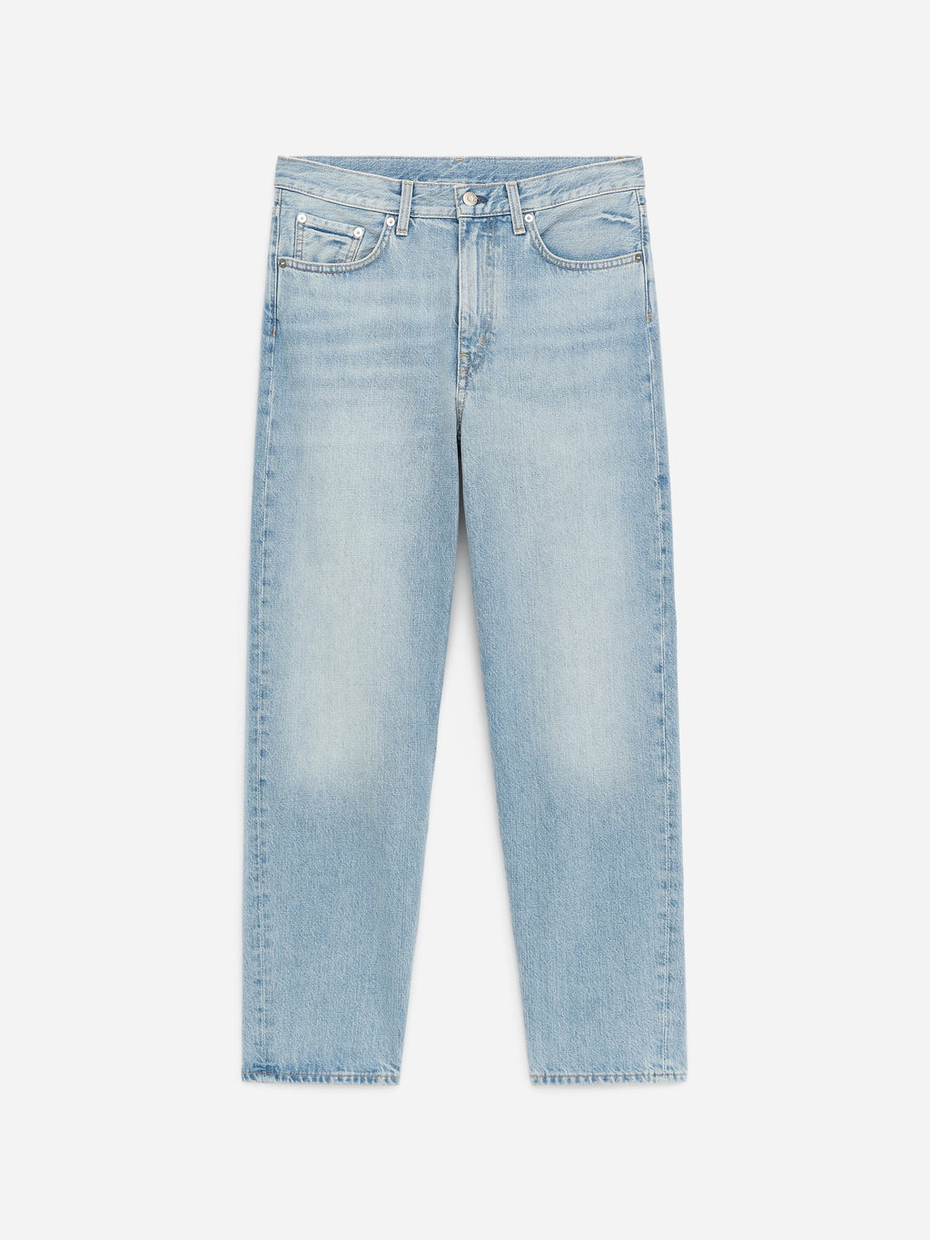 Tapered Jeans - Blue - Image 6