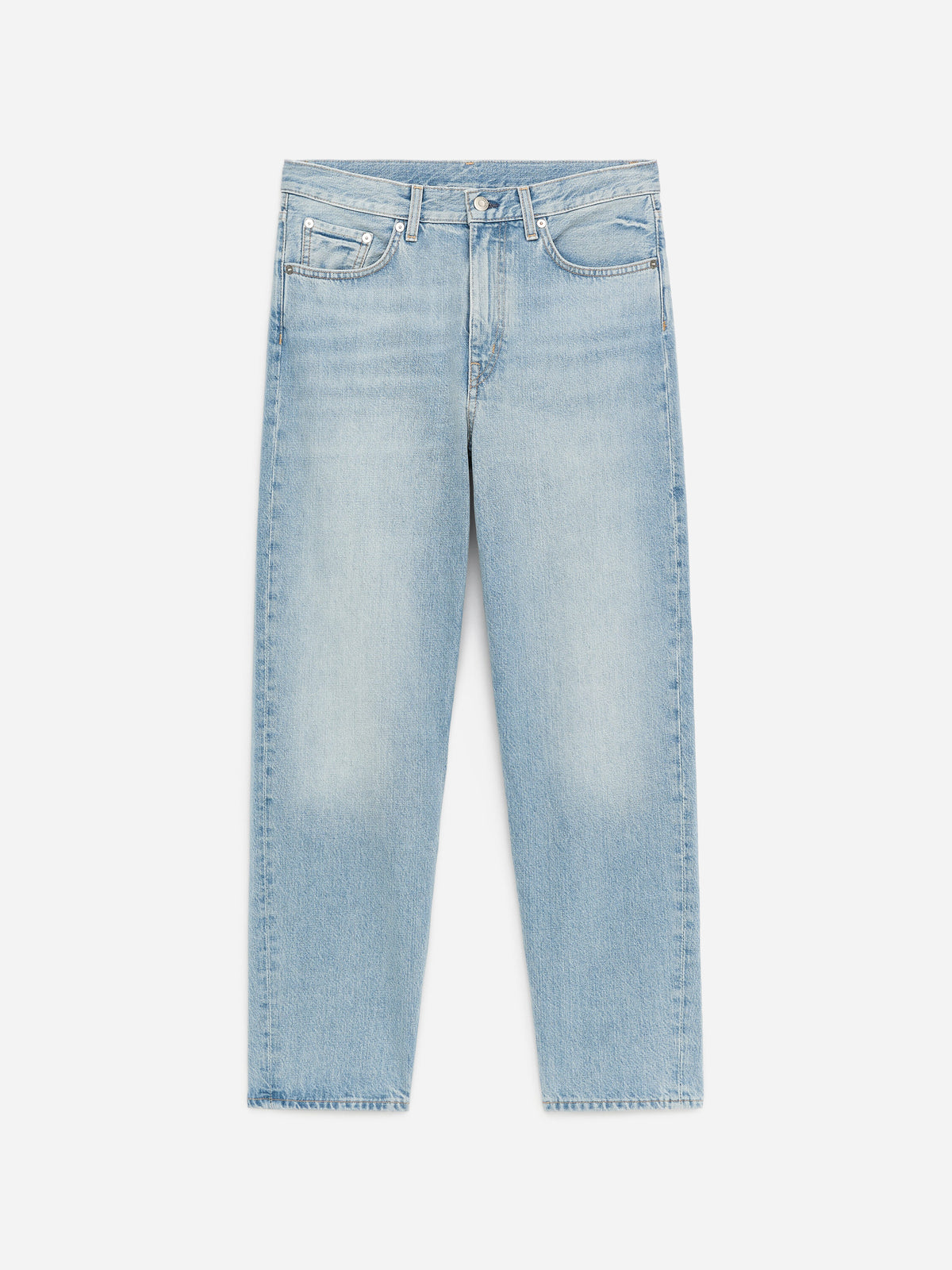 Tapered Jeans - Blue - Image 6