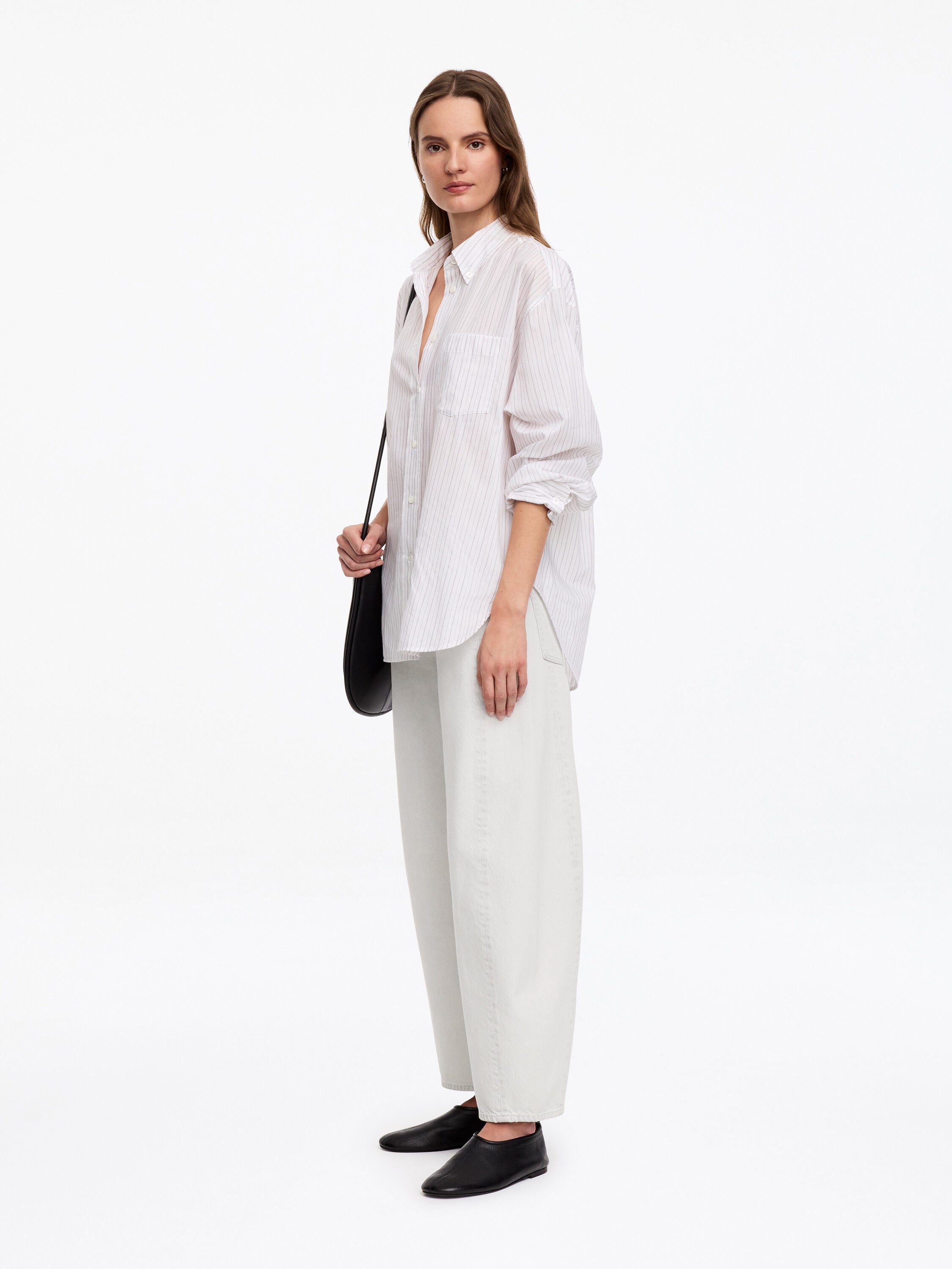 Barrel Jeans - White - Image 4