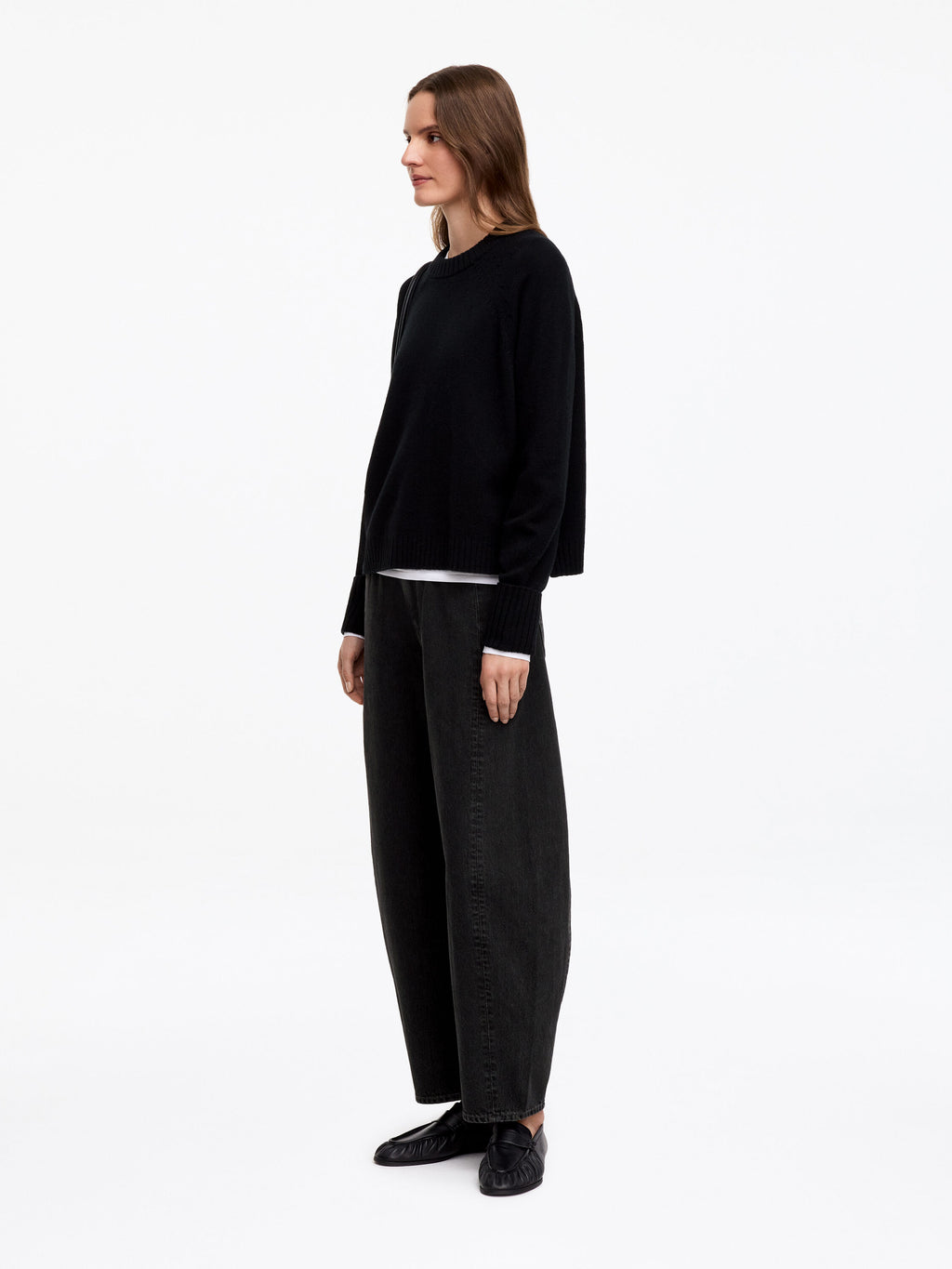 Barrel Jeans - Black - Image 4