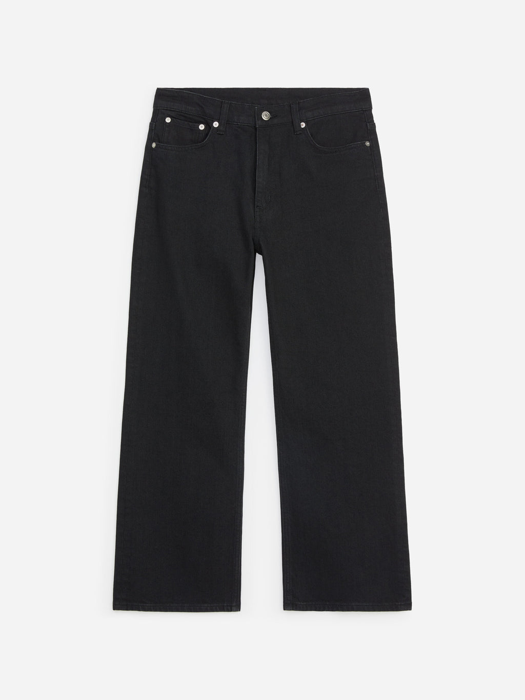 Kick Flare Jeans - Black - Image 6