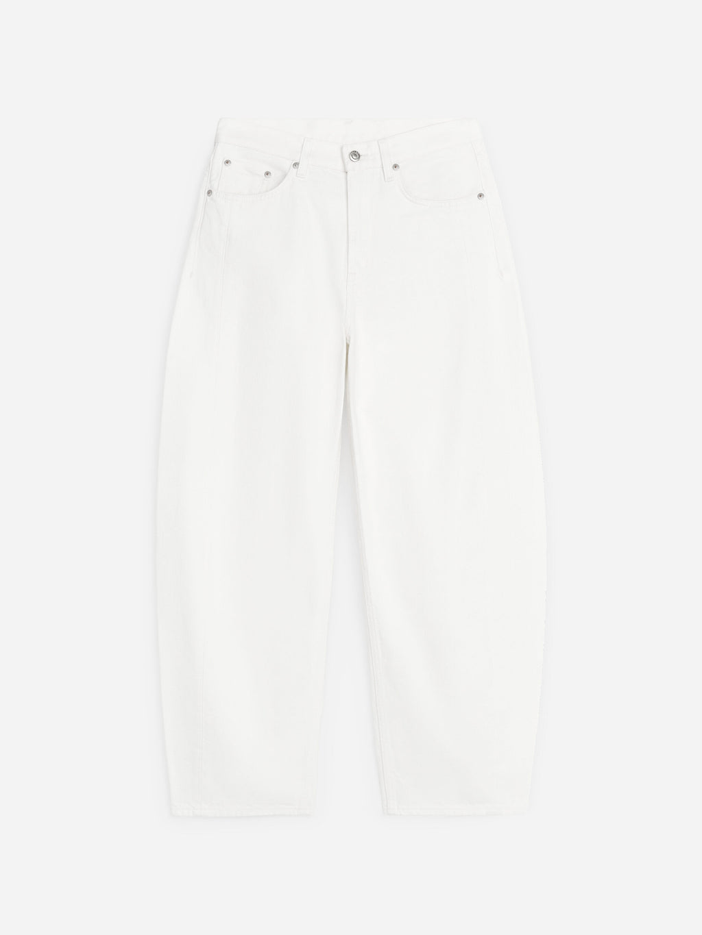 Barrel Jeans - White - Image 5