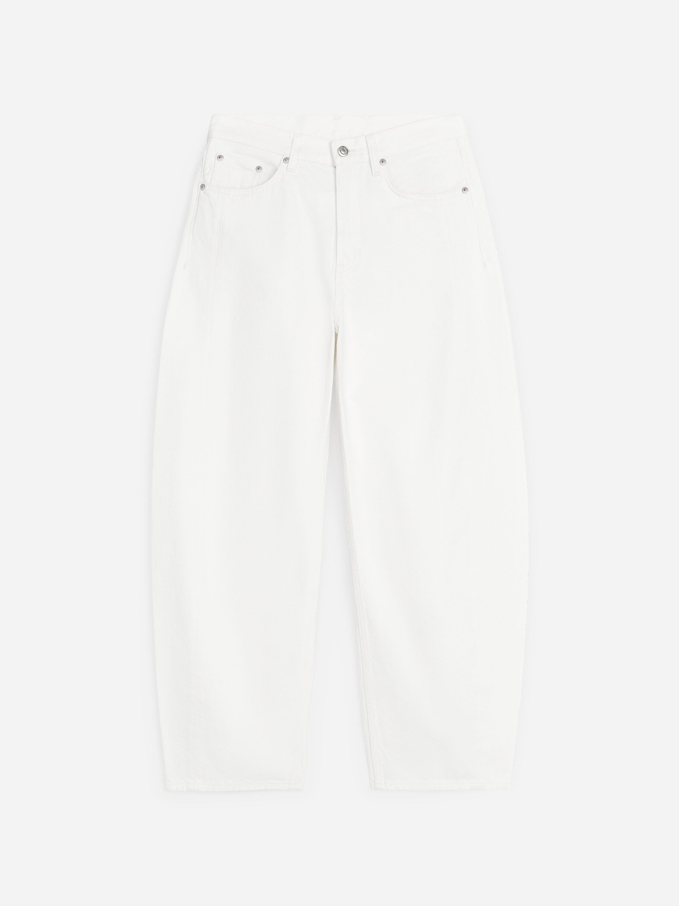 Barrel Jeans - White - Image 5