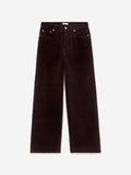 Corduroy Wide Jeans - Red