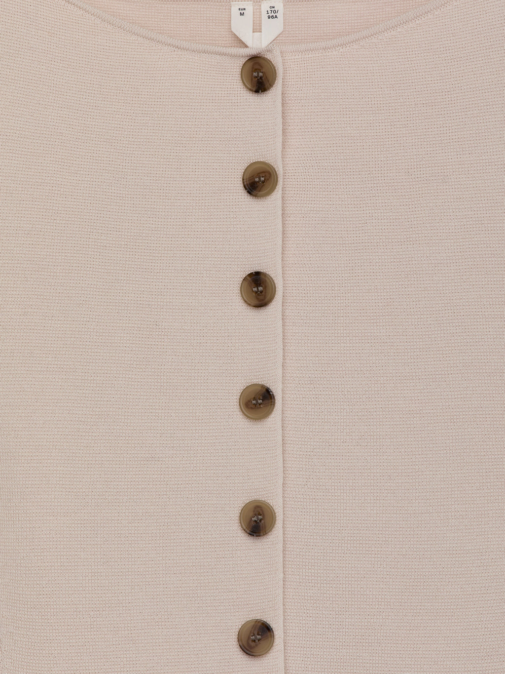 Merino Wool Cardigan - Beige - Image 2