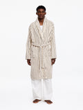 Unisex Cotton Terry Bathrobe - White