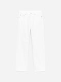 Cropped Slim Jeans - White
