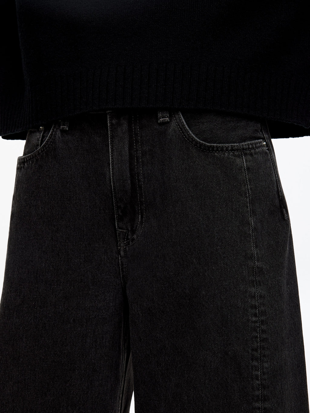 Barrel Jeans - Black - Image 5