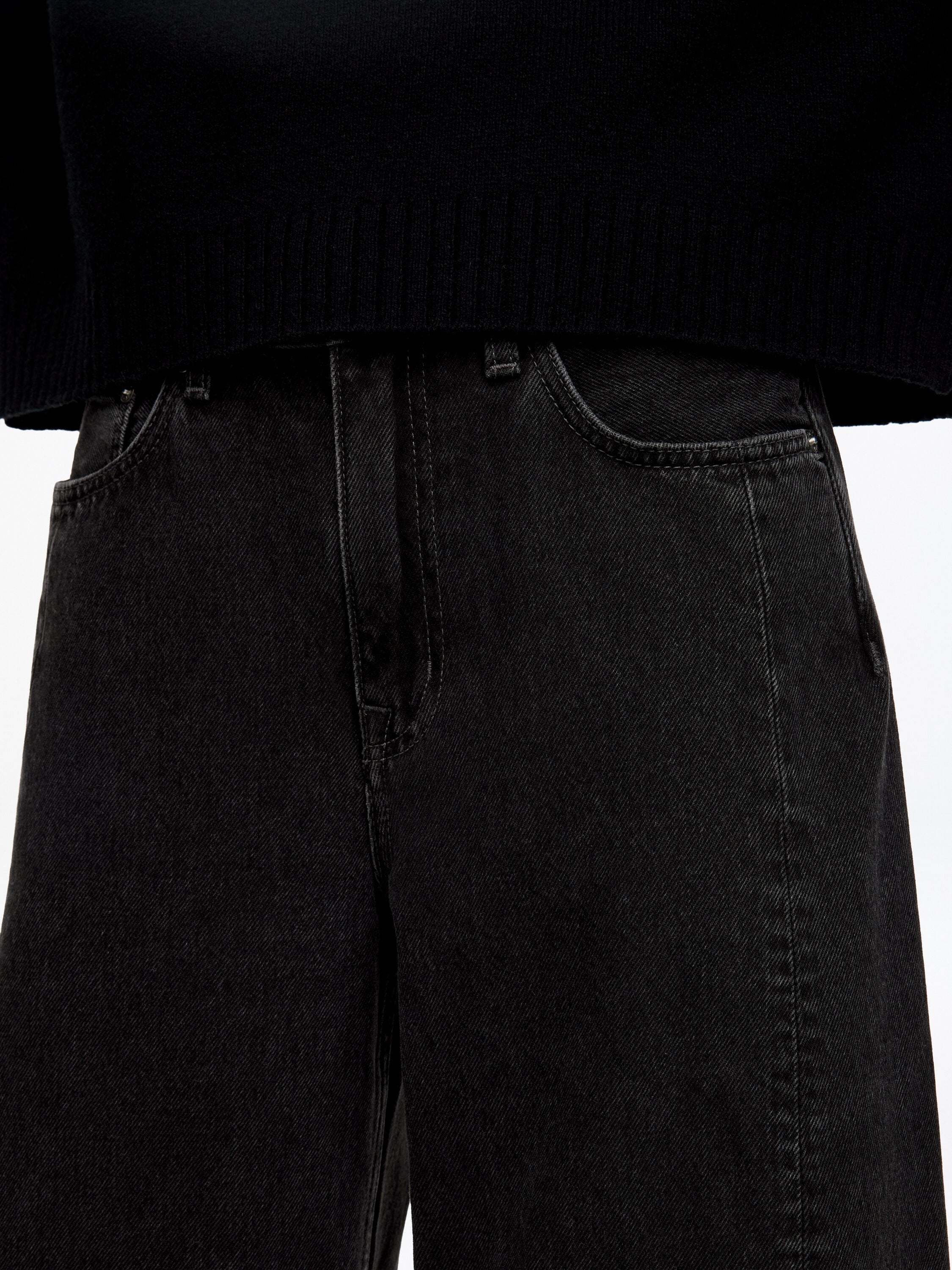 Barrel Jeans - Black - Image 5