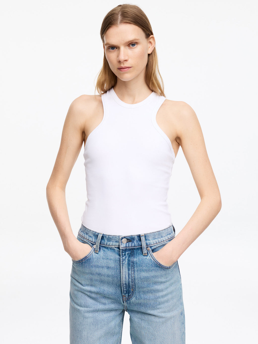 Flared Jeans - Blue - Image 4