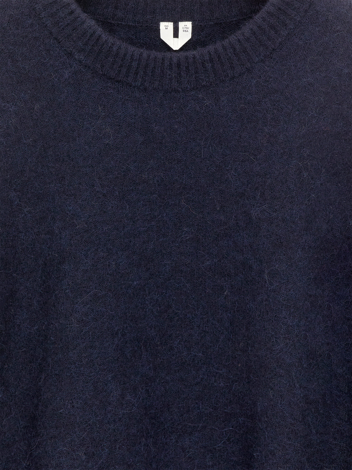 Alpaca-Wool Blend Jumper - Blue - Image 2