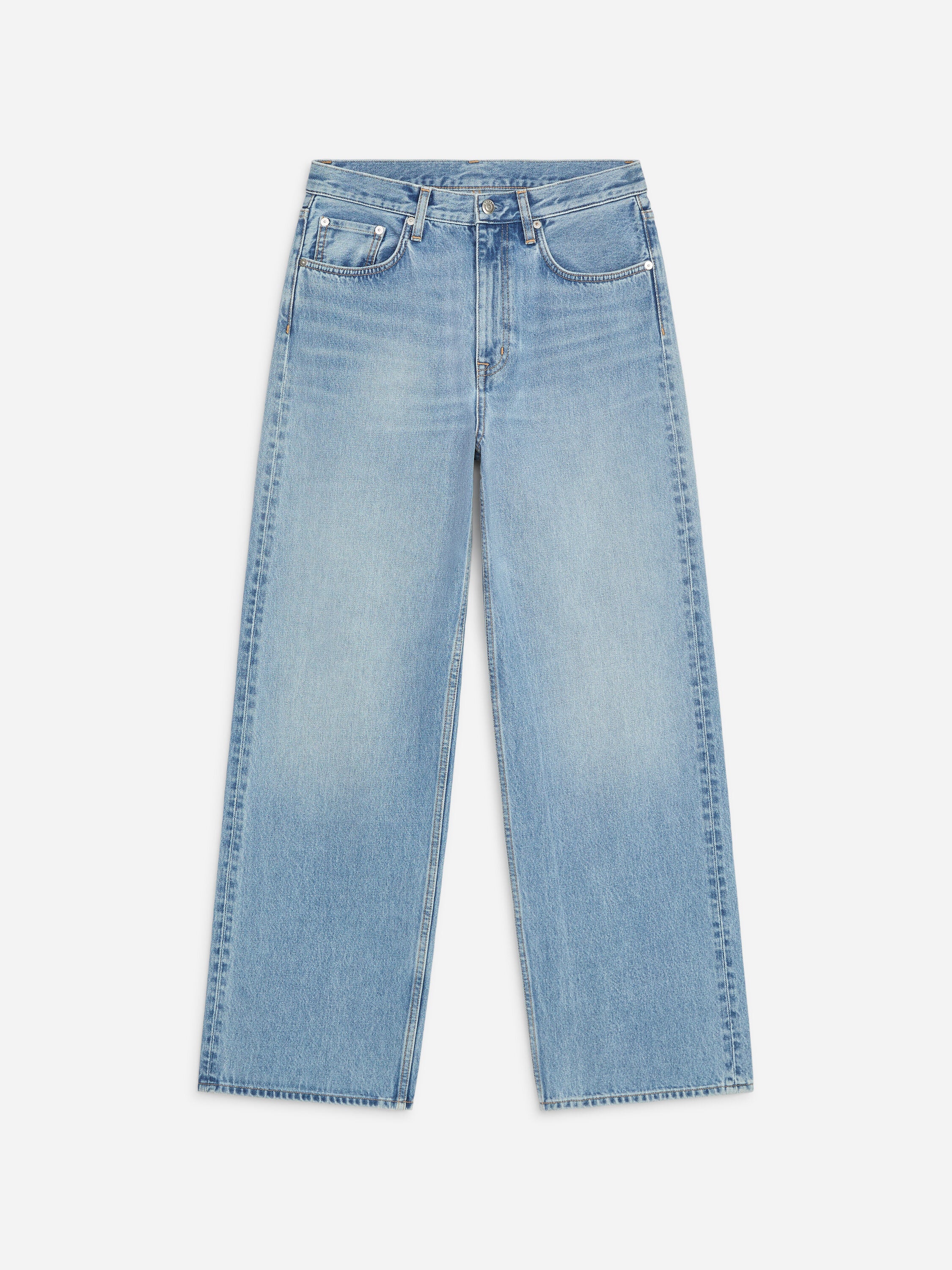 Wide Jeans - Blue - Image 5