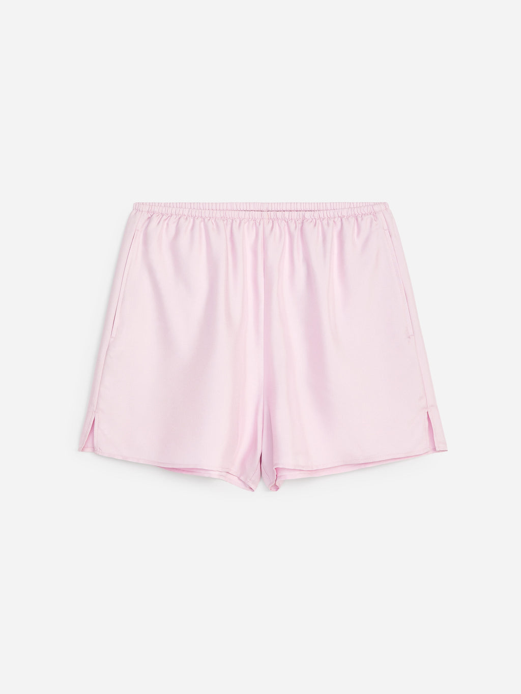 Silk Shorts - Pink - Image 5