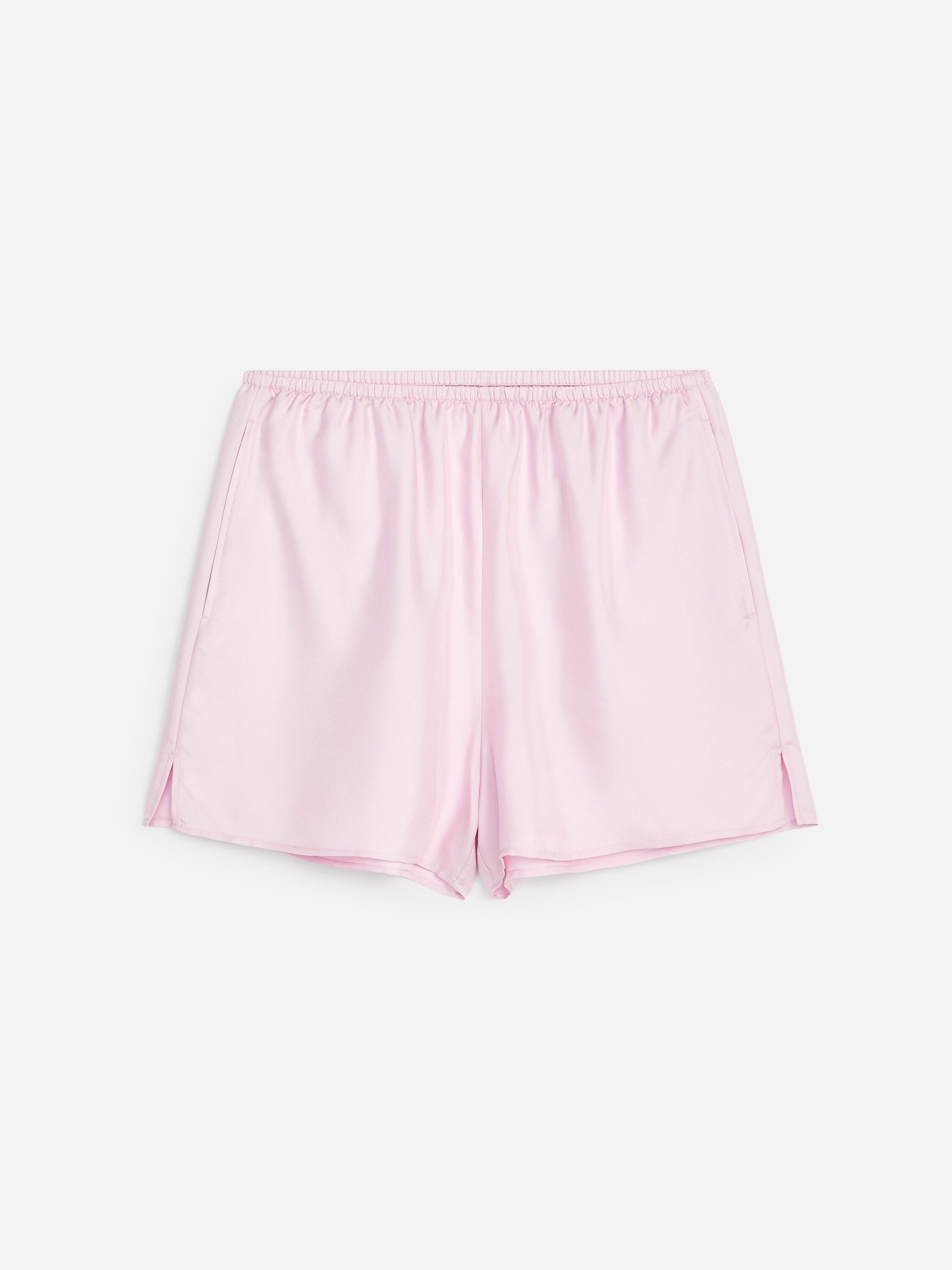 Silk Shorts - Pink - Image 5