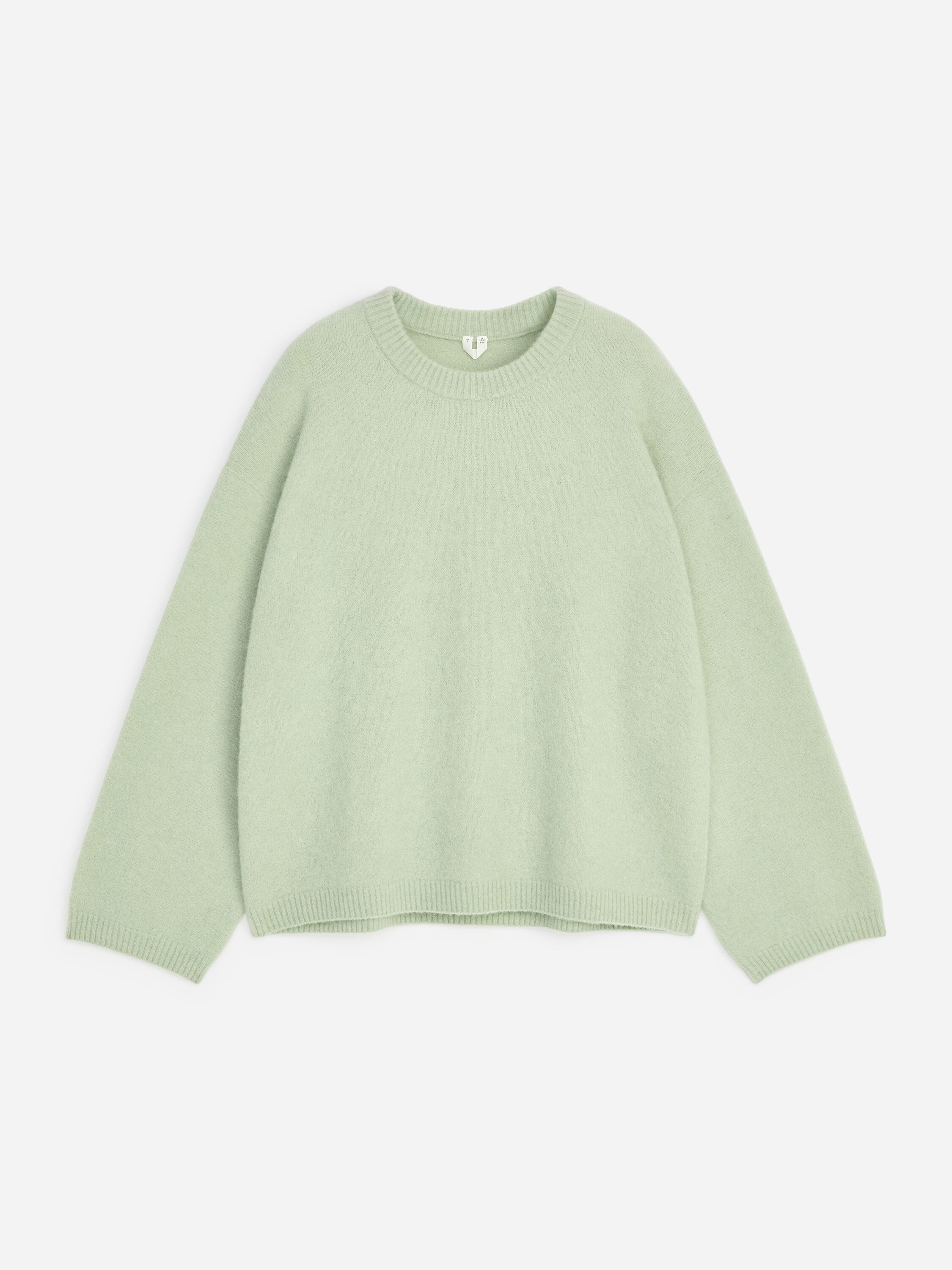 Alpaca-Wool Blend Jumper - Green - Image 5