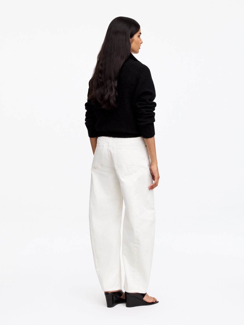 Barrel Jeans - White - Image 2