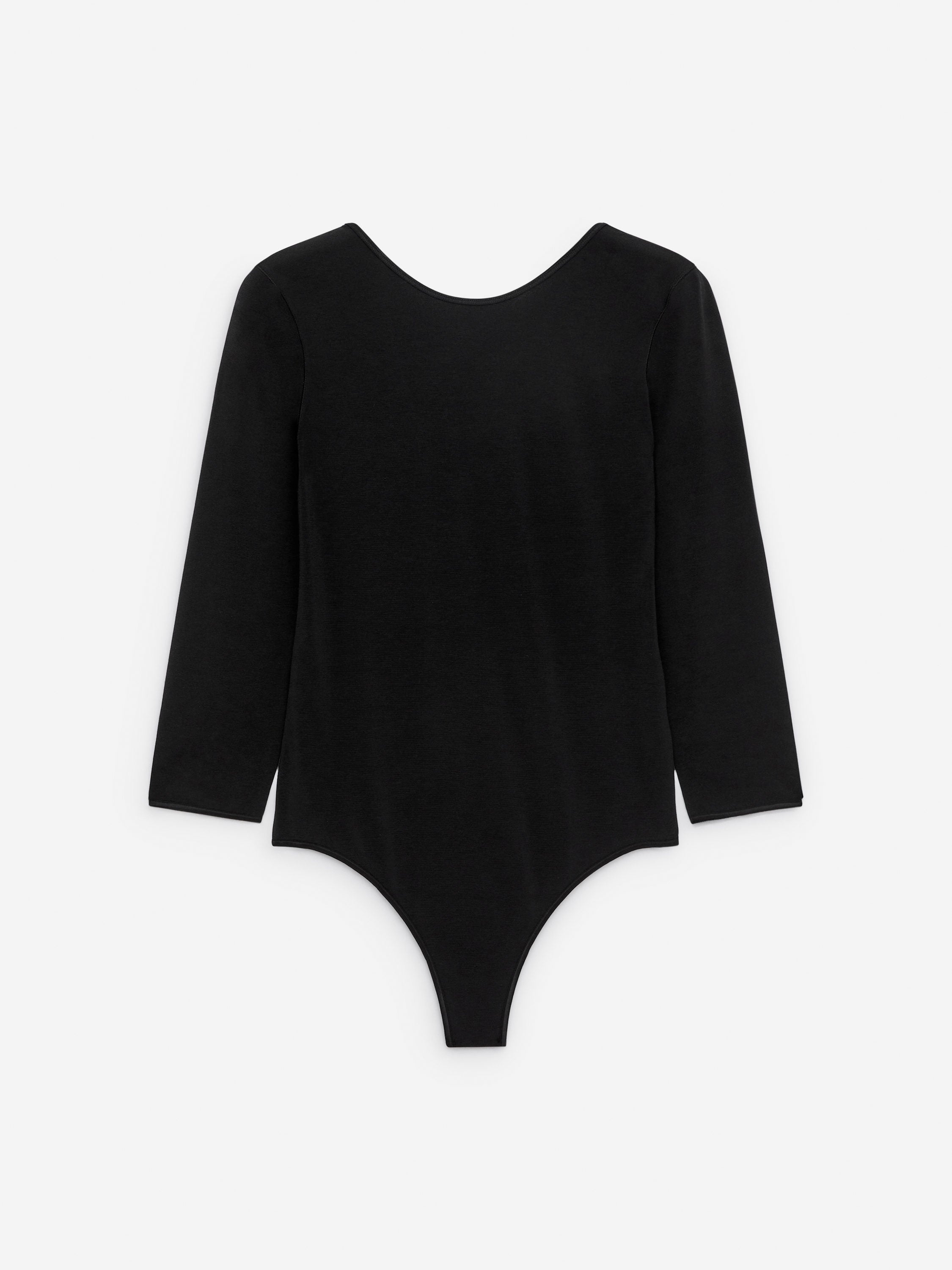 Long-Sleeve Bodysuit - Black