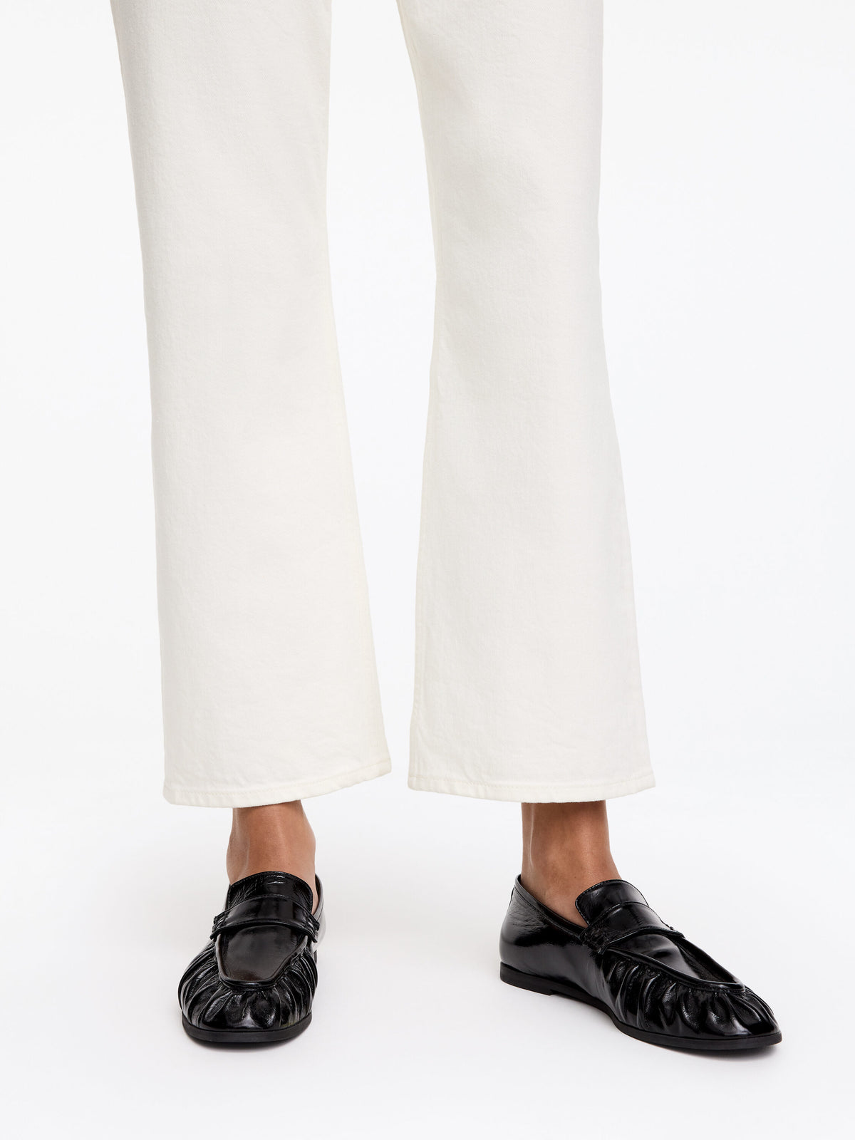Kick Flare Jeans - White - Image 5