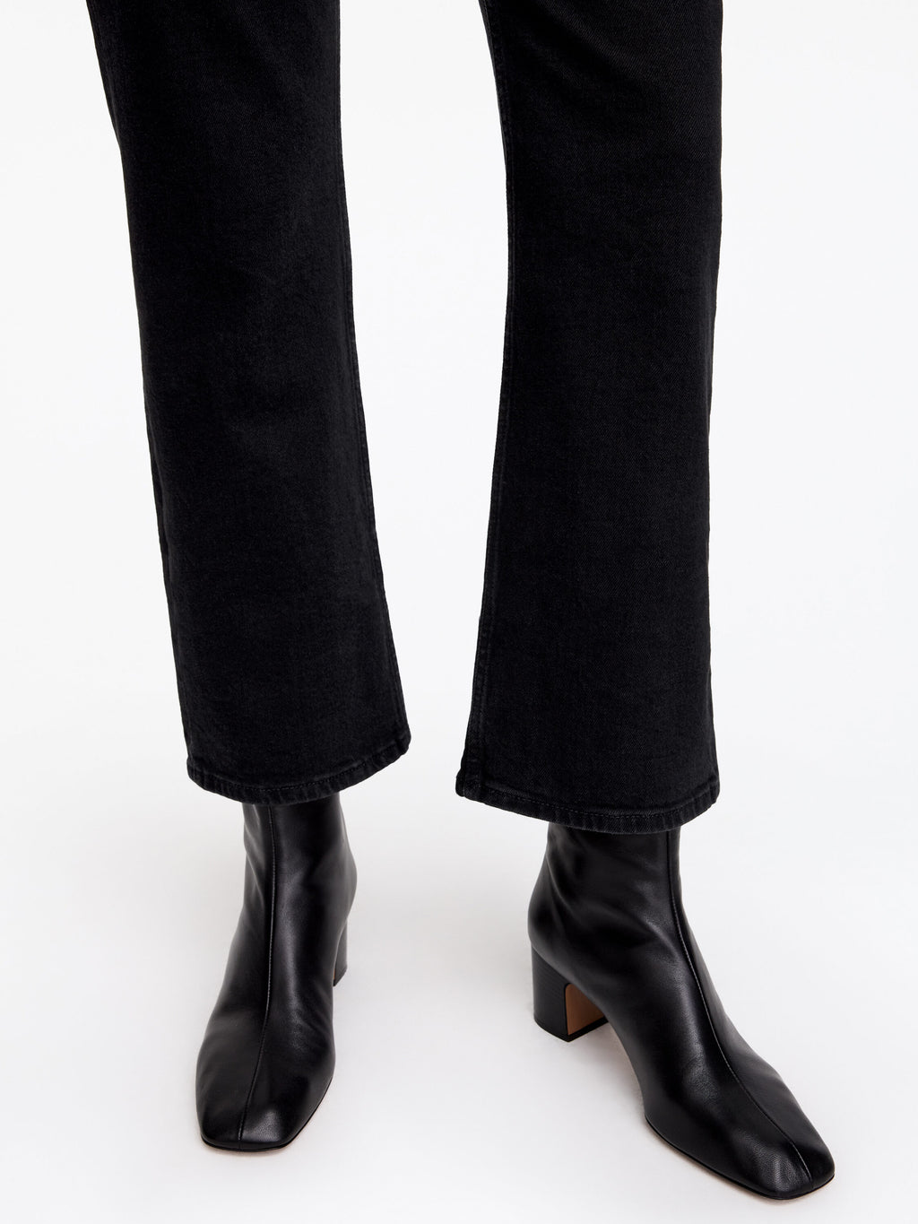 Kick Flare Jeans - Black - Image 5
