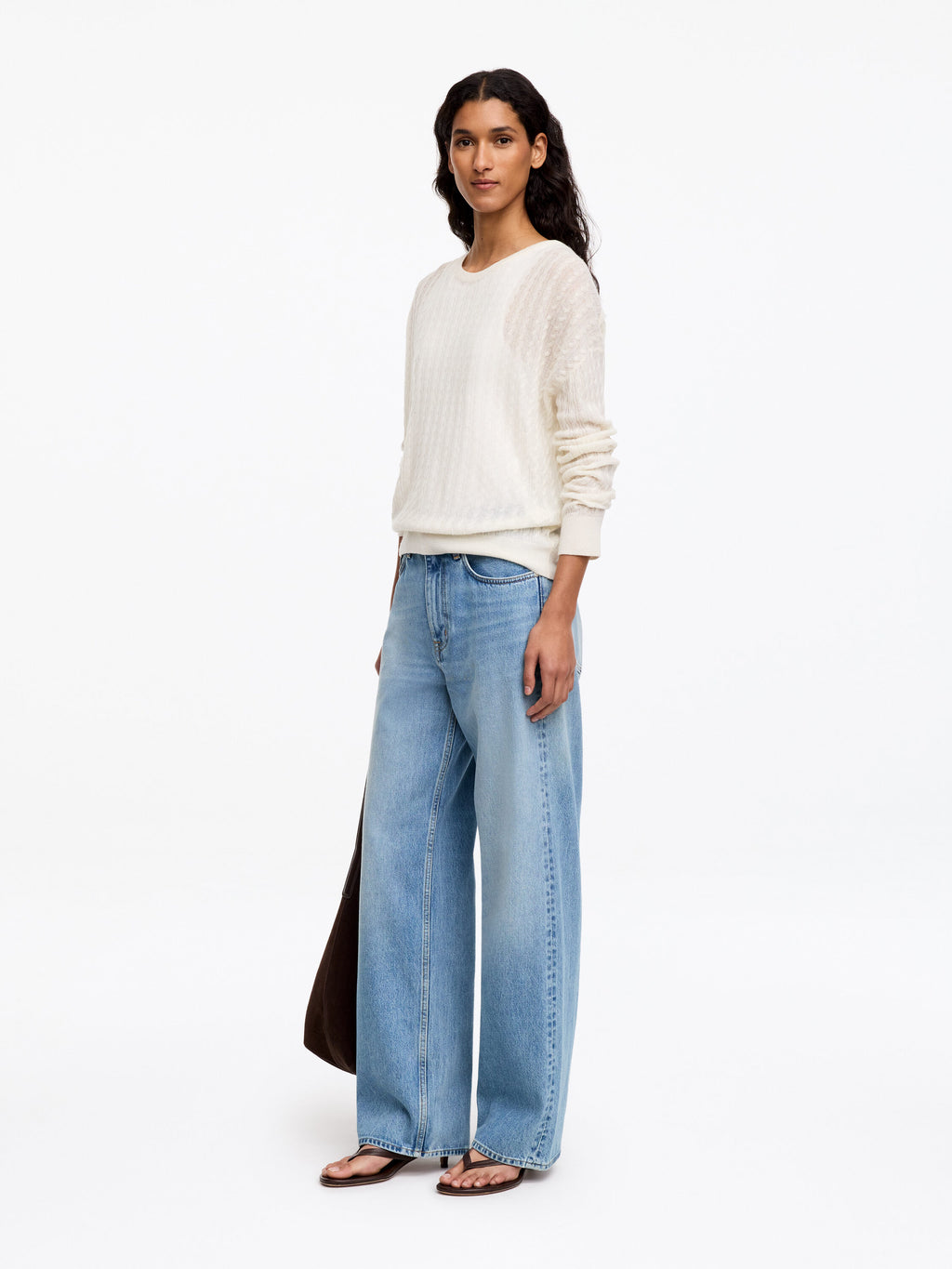 Wide Jeans - Blue - Image 2