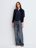 Low Flared Jeans - Blue