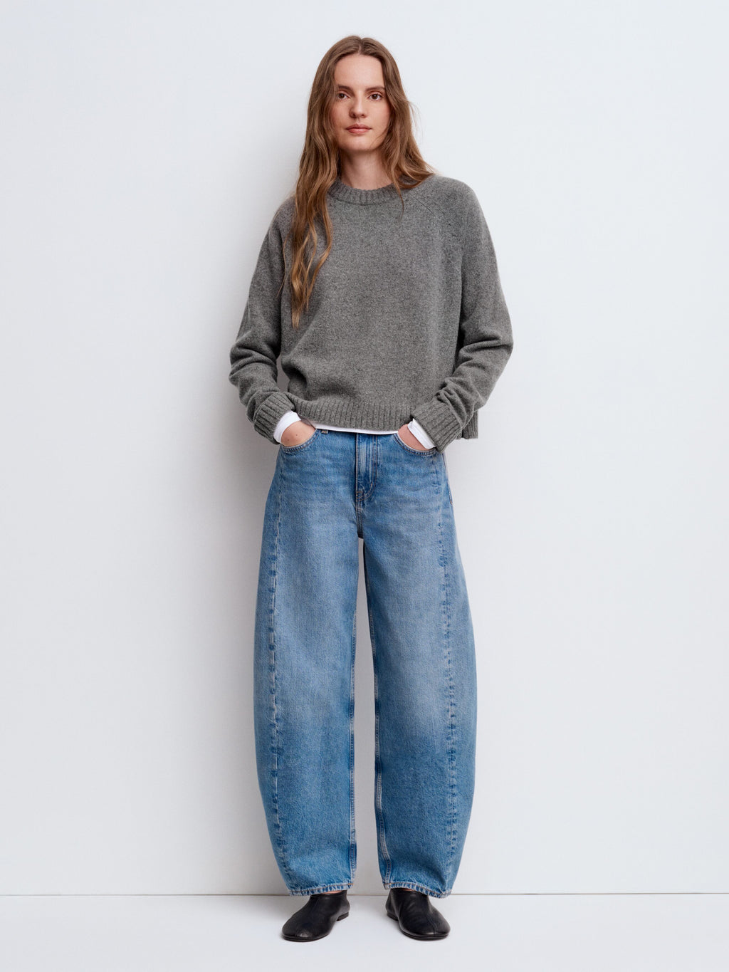 Barrel Jeans - Blue