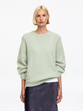 Alpaca-Wool Blend Jumper - Green