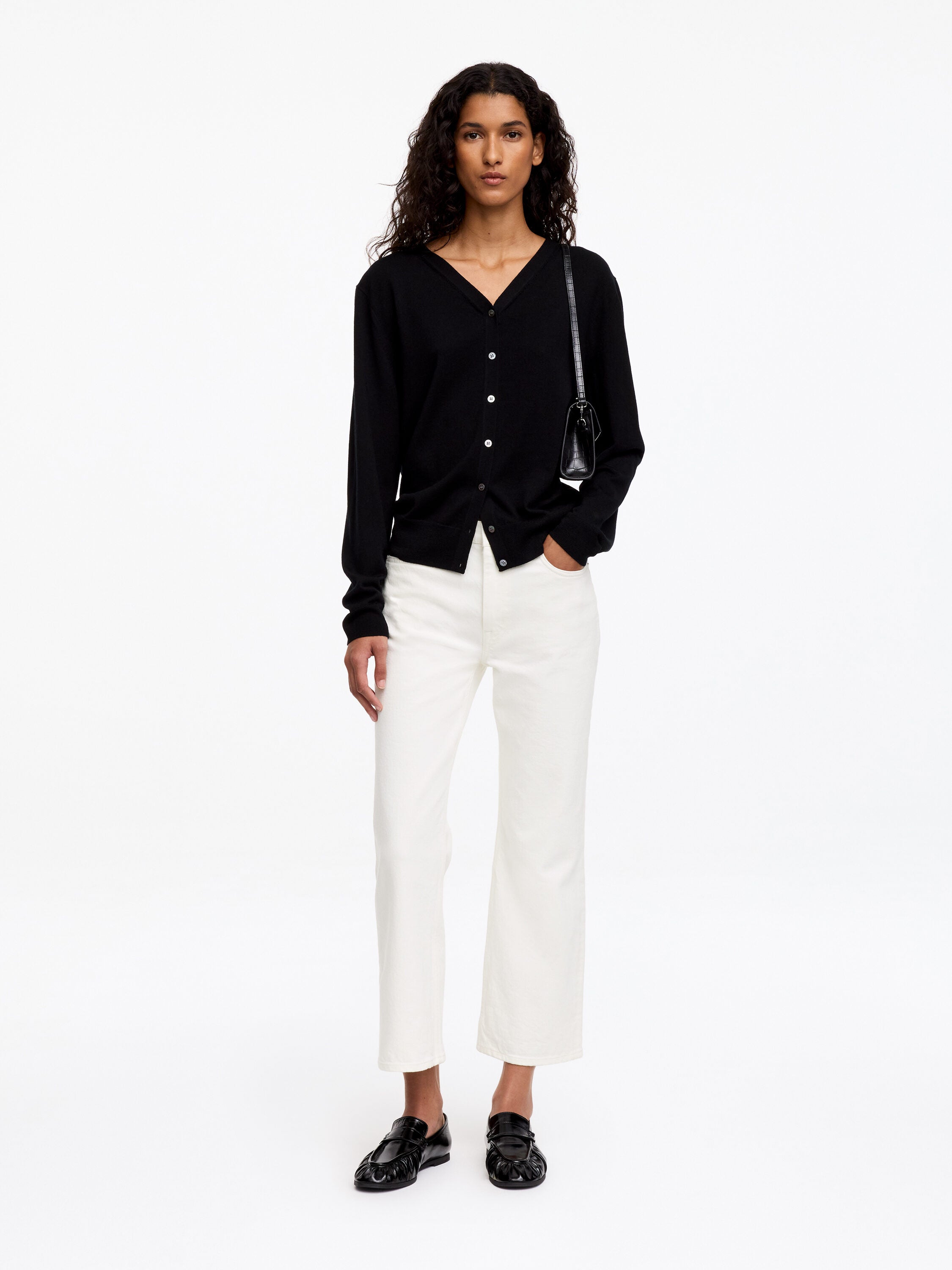Kick Flare Jeans - White