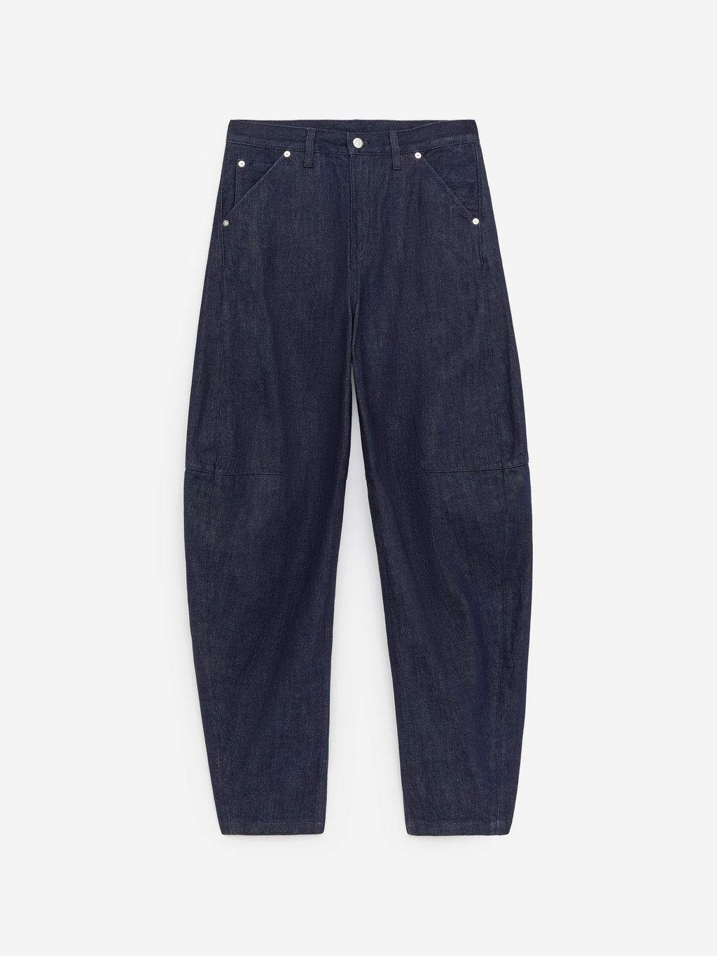 Relaxed Barrel Jeans - Blue
