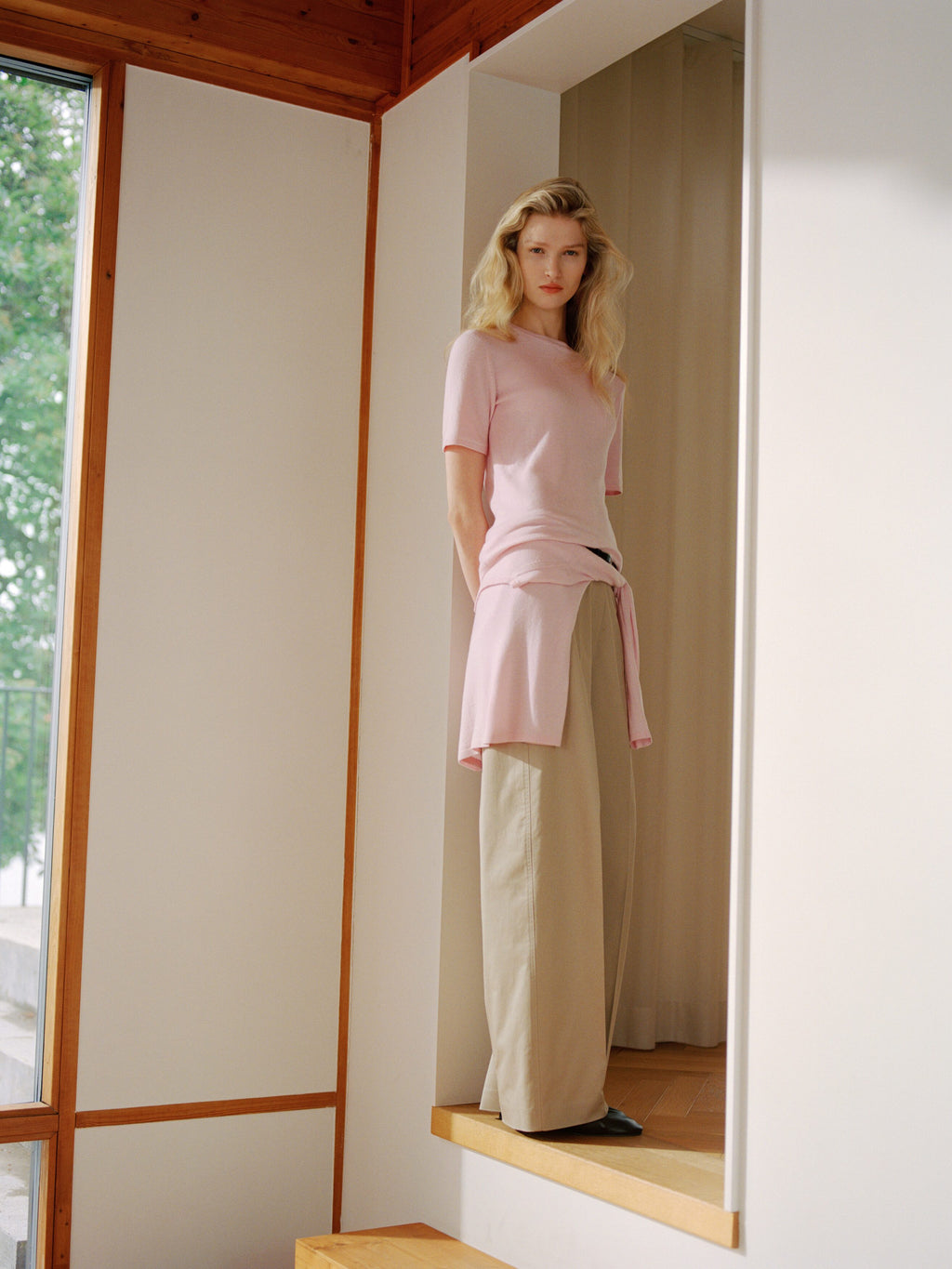 Pure Cashmere Top - Pink - Image 7