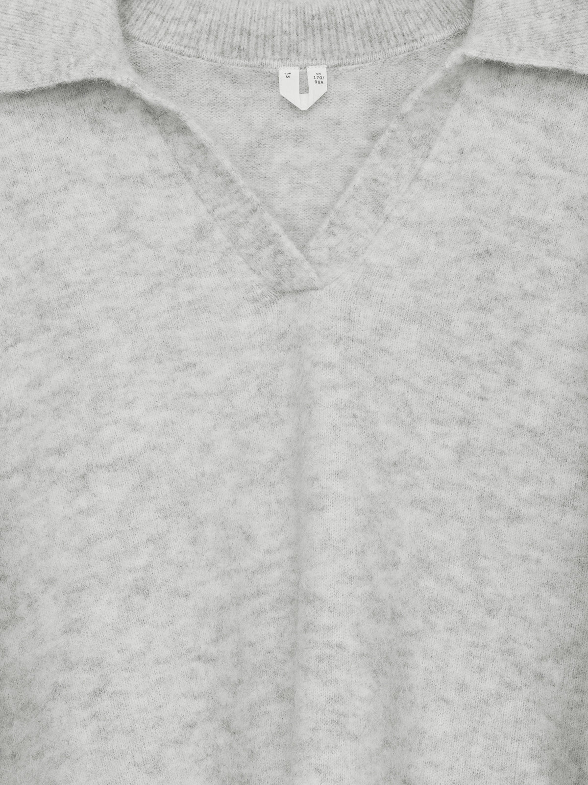 Alpaca-Wool Blend Jumper - Grey - Image 2