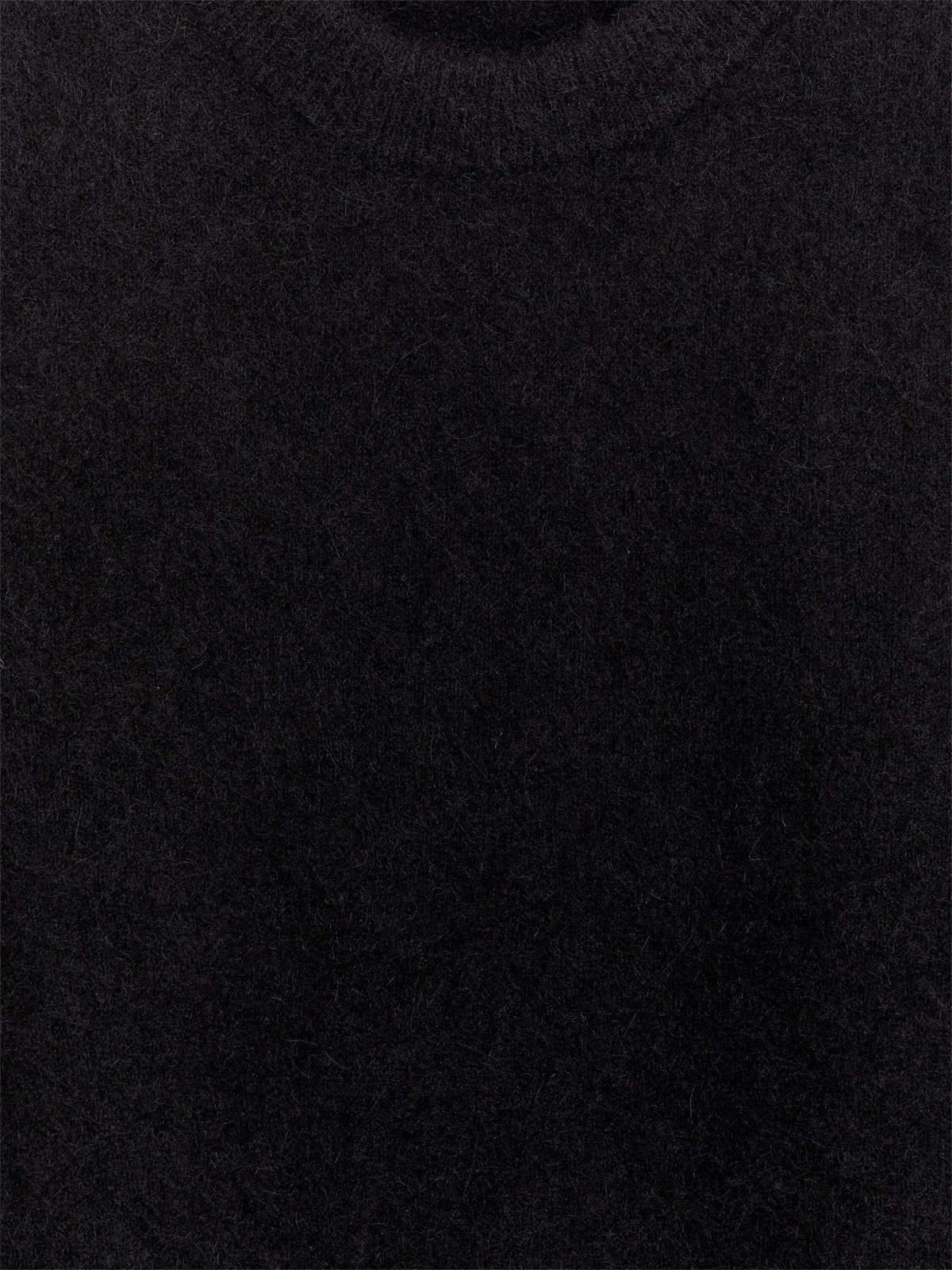 Alpaca-Wool Blend Vest - Black - Image 2