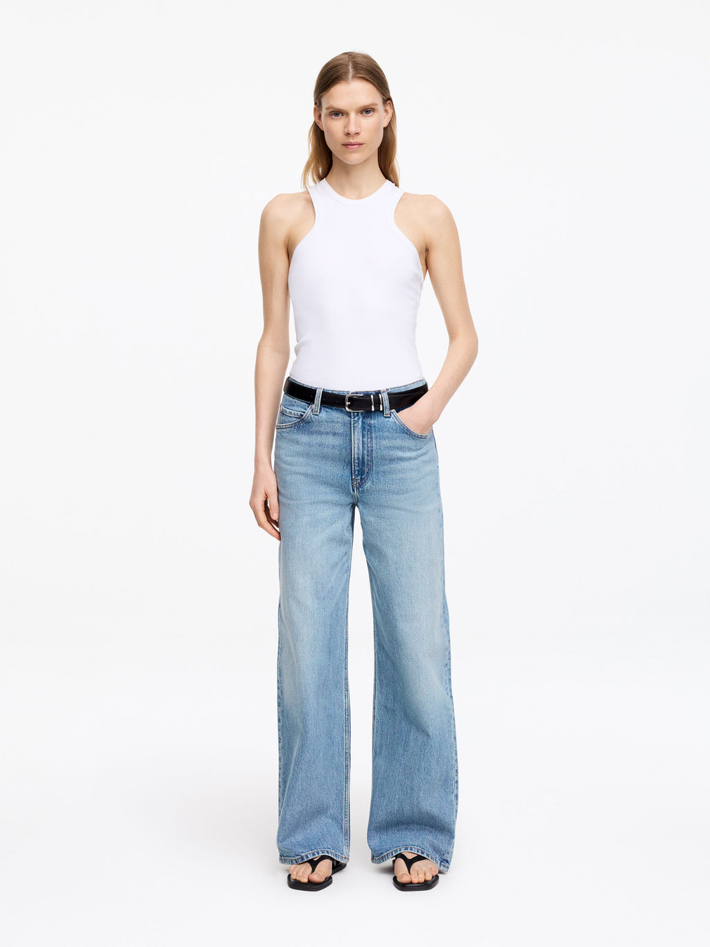 Flared Jeans - Blue