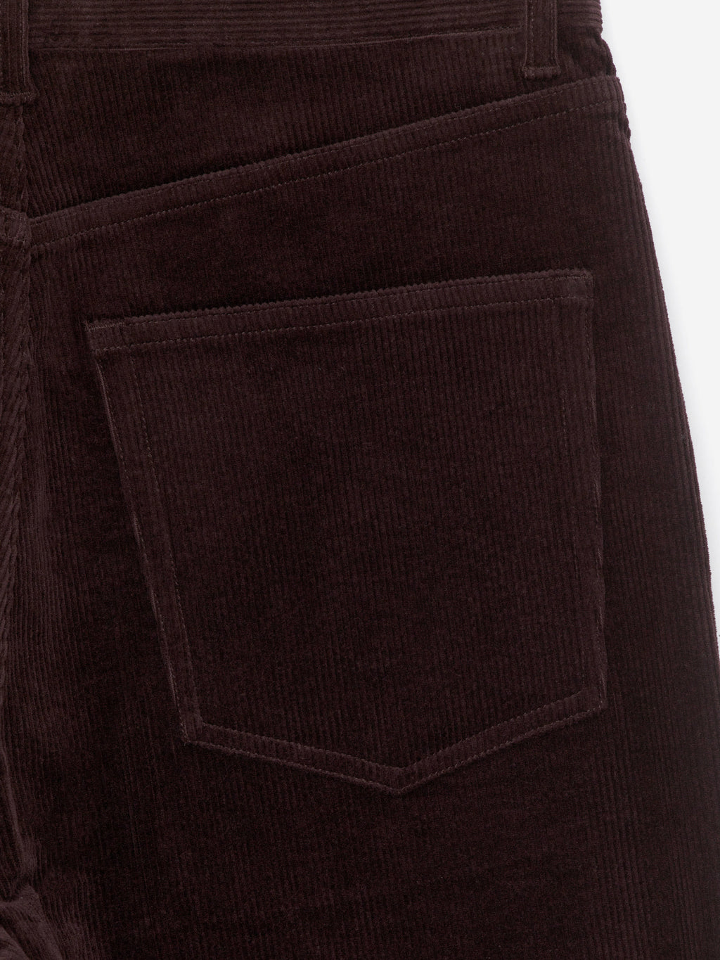 Corduroy Wide Jeans - Red - Image 2