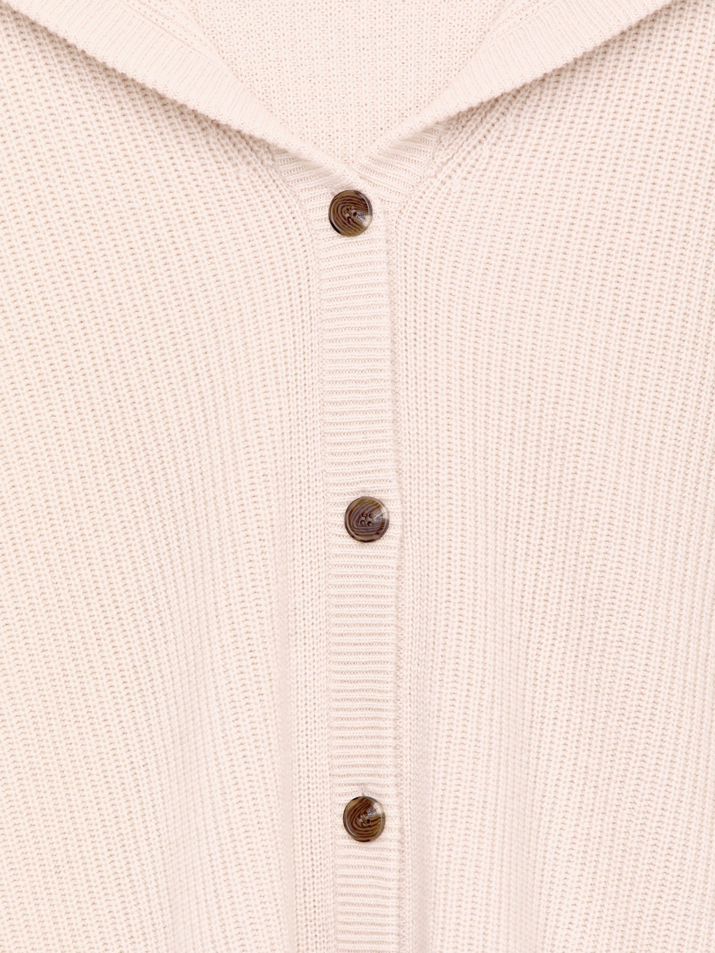 Cashmere-Wool Hooded Cardigan - Beige - Image 2